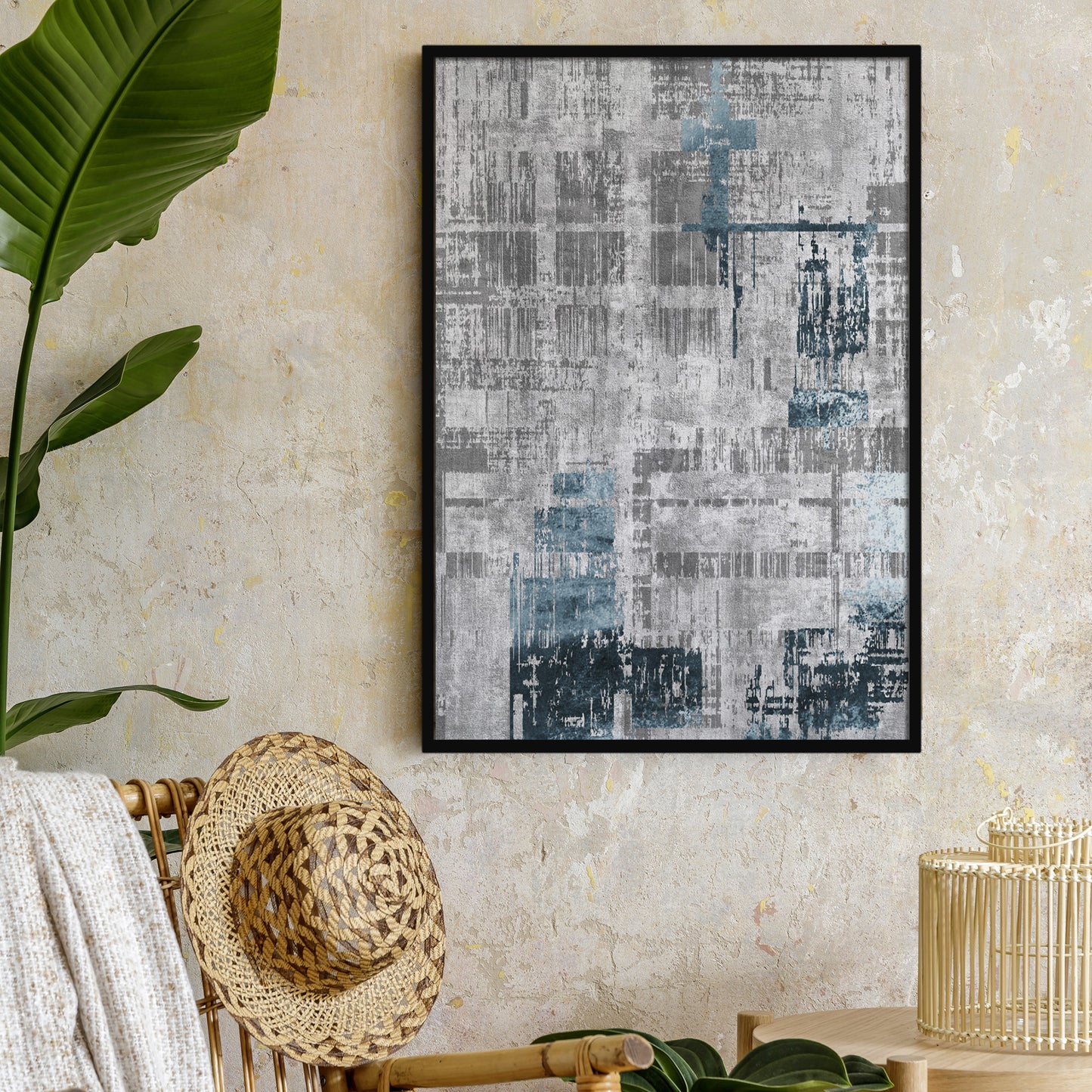 Invisible Weight - Scandinavian Painting Poster