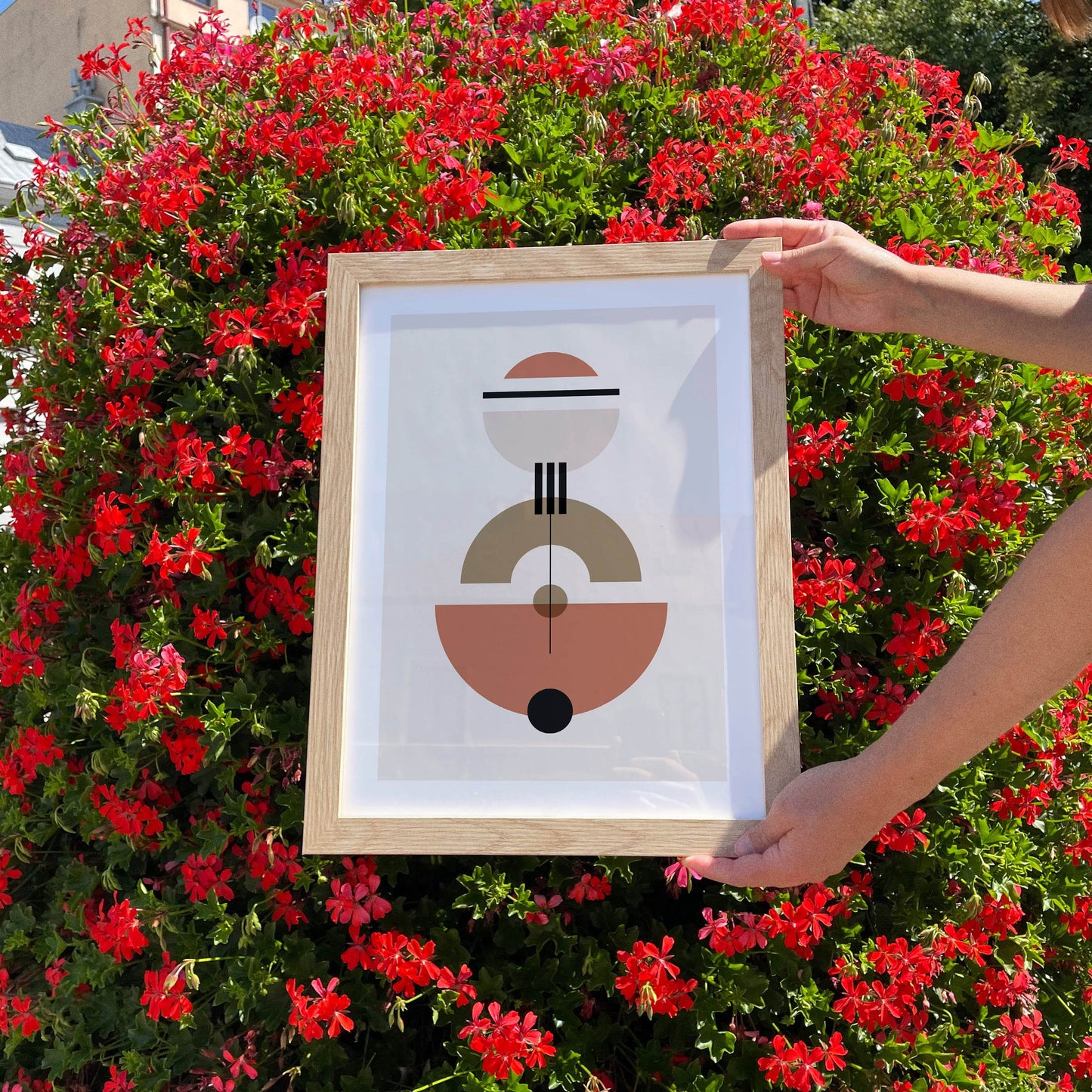 Mid Century Abstract Poster - HypeSheriff Europe