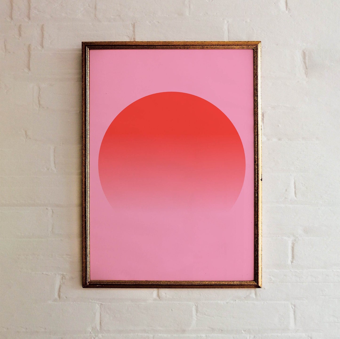 Minimalist Japanese Sunset Art Print - HypeSheriff Europe
