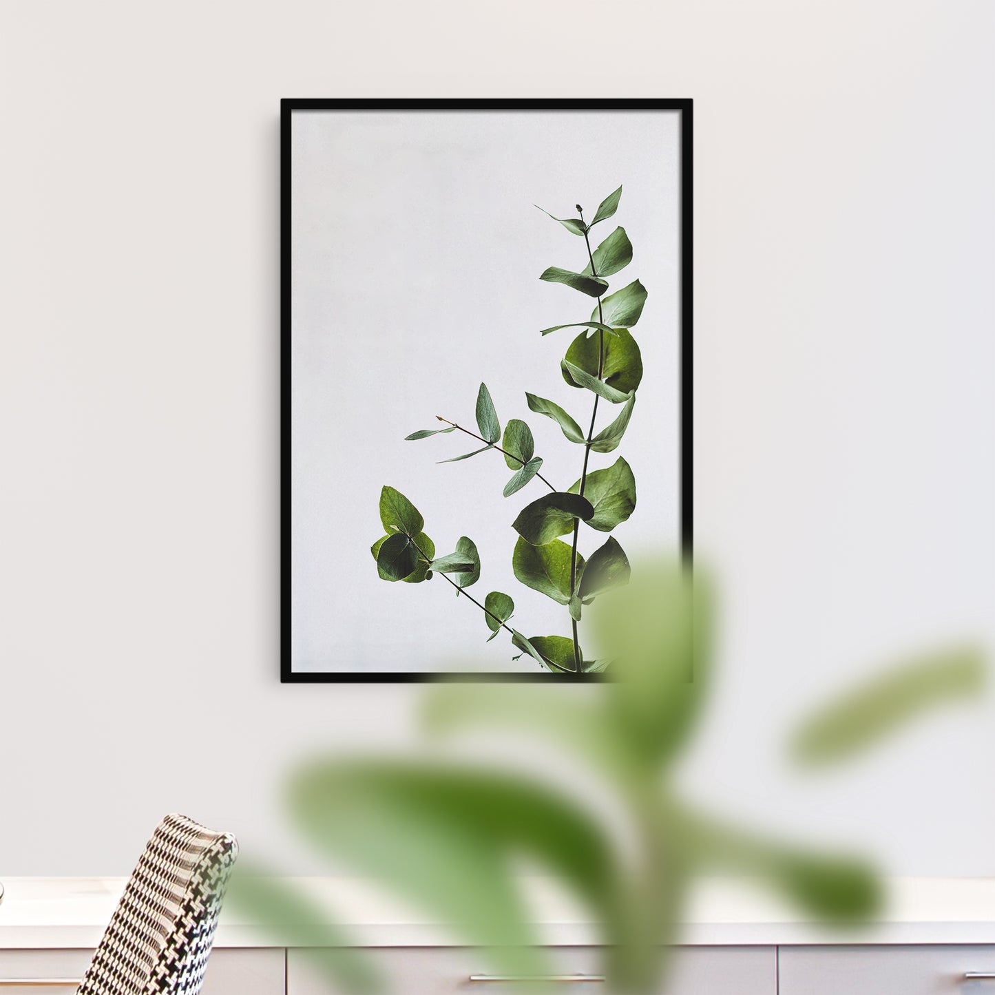 Scandinavian Floral Poster - Photographic Giclee Art