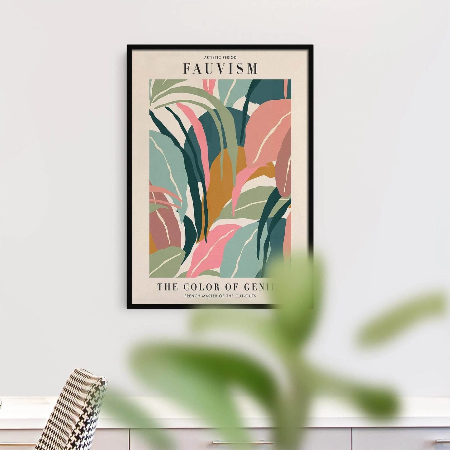 Floral Fauvism Art Poster - HypeSheriff Europe