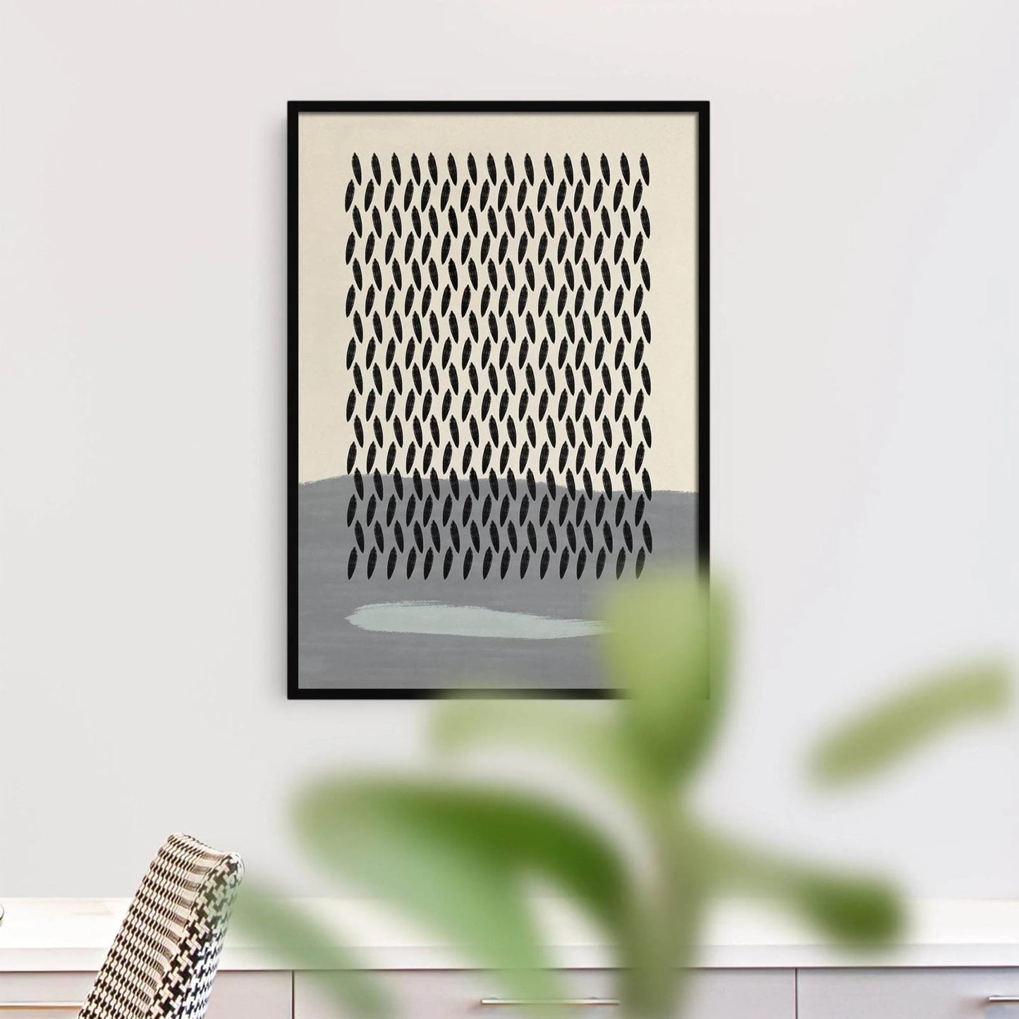 Abstract Mid-Century Modern Art Print - HypeSheriff Europe
