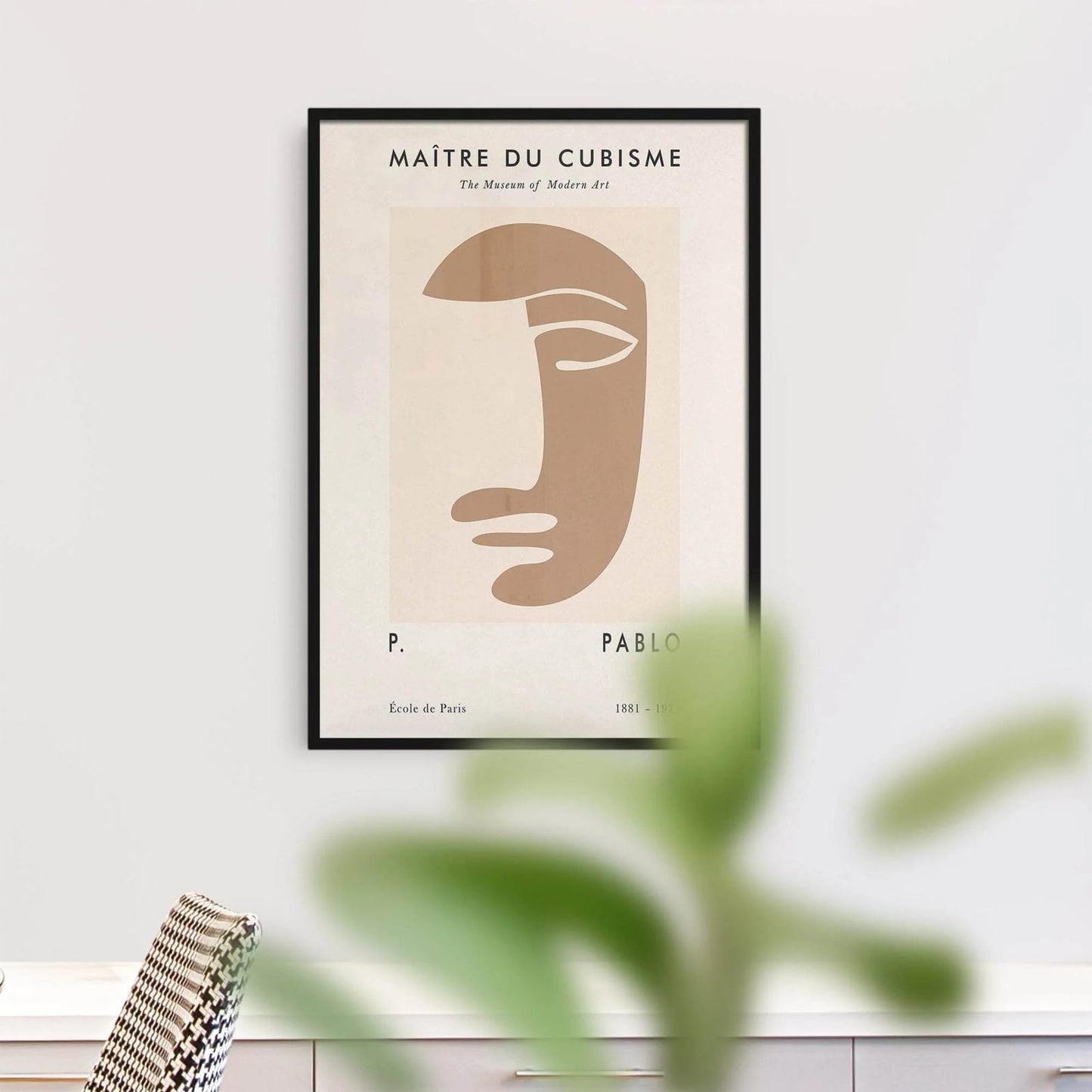 Cubism Inspired Poster - HypeSheriff Europe