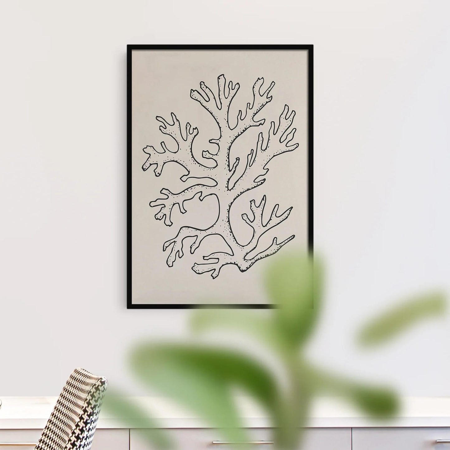 Botanical Organic Poster