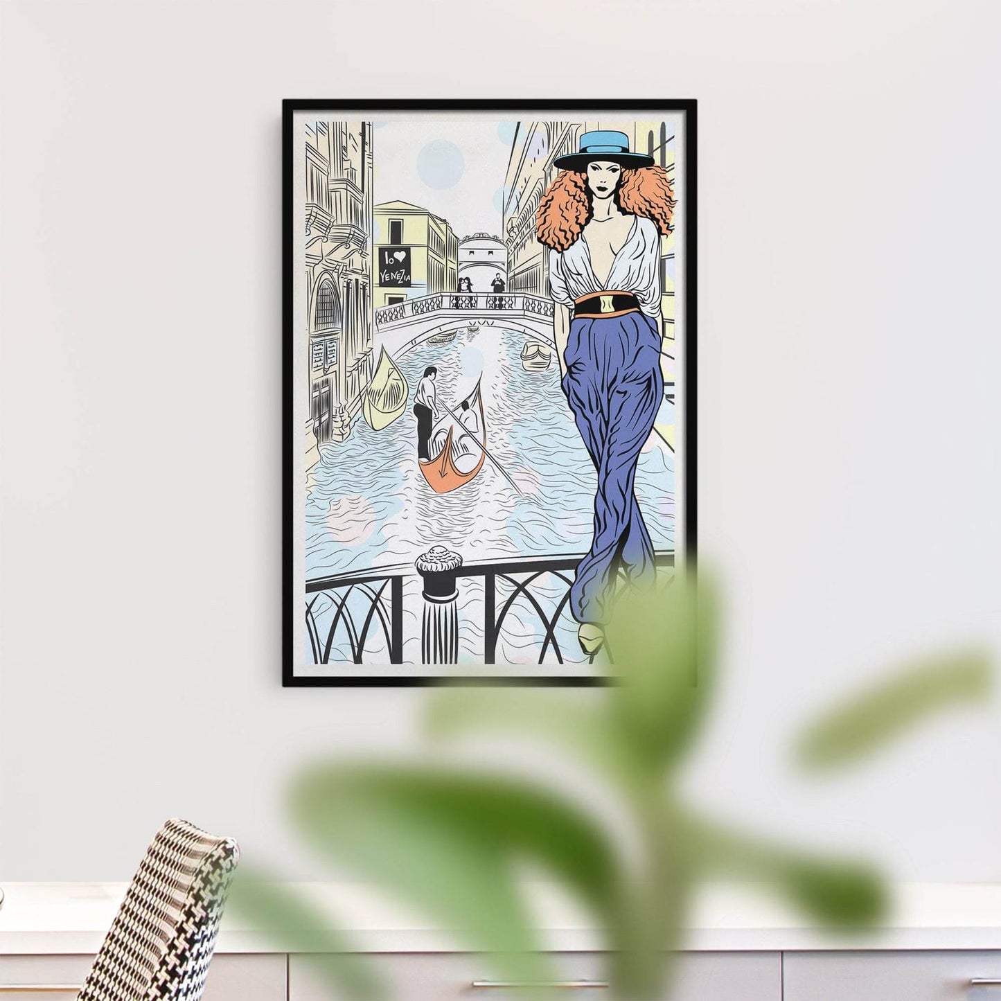 Venice Retro Fashion Poster - HypeSheriff Europe