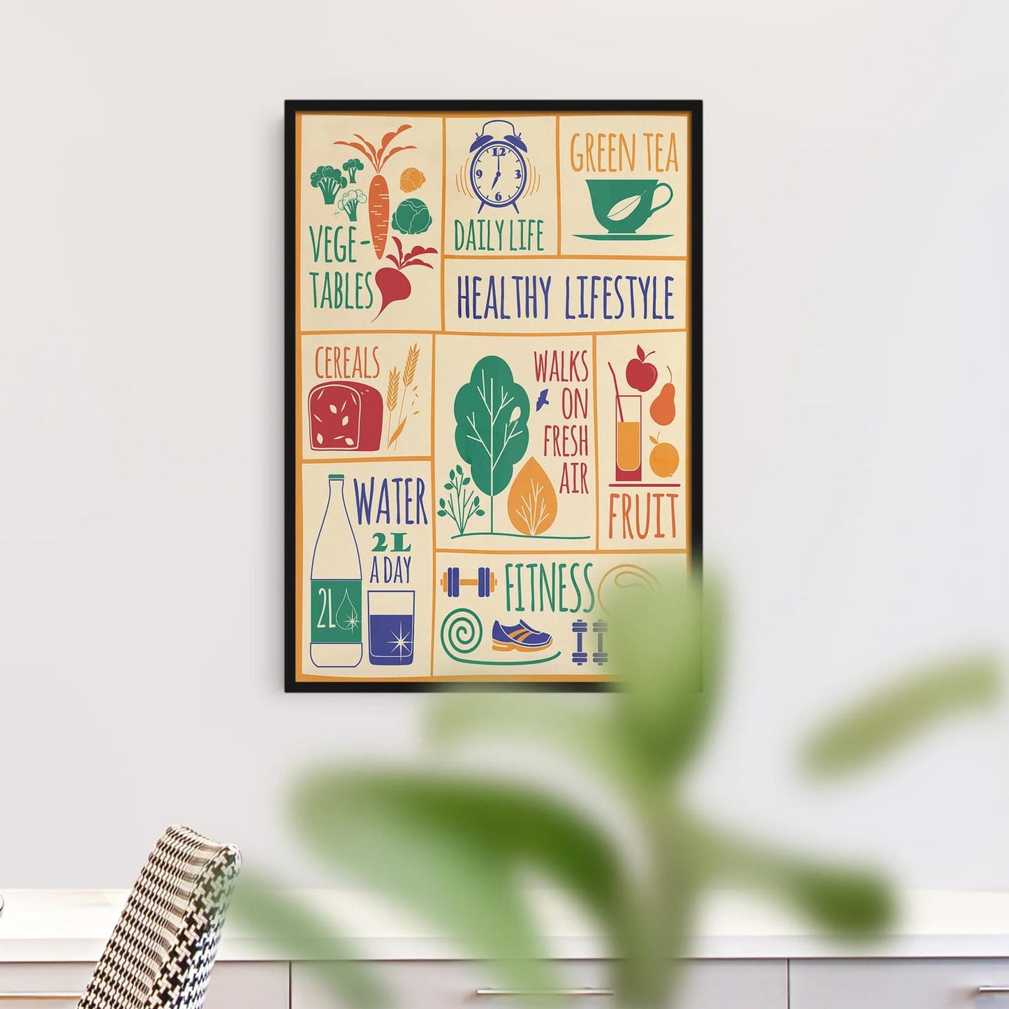 Healthy Lifestyle Poster