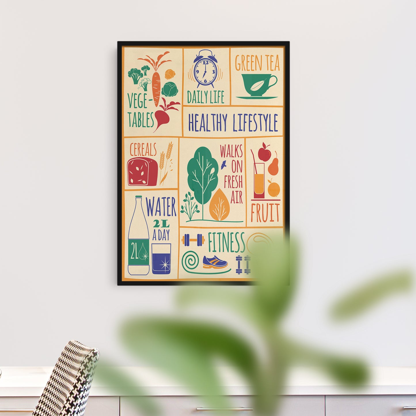 Healthy Lifestyle Poster