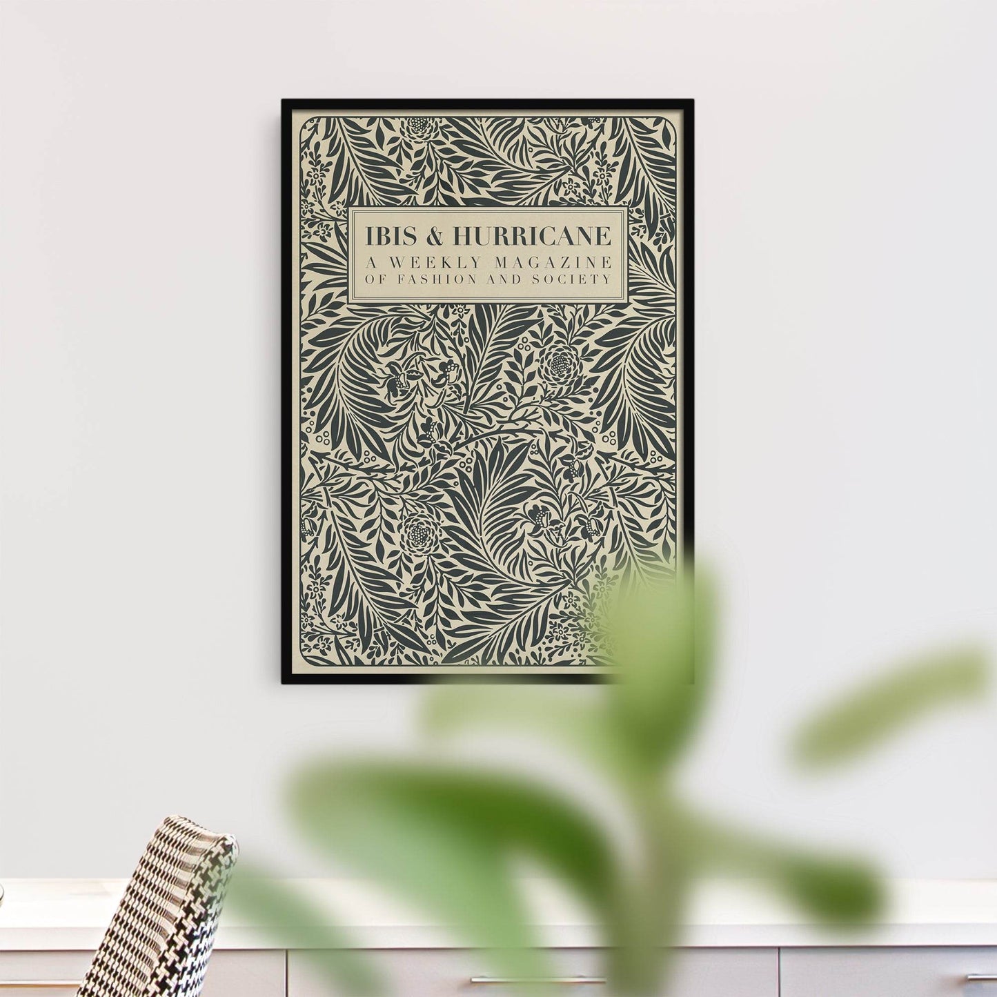 Iris & Hurricane Fashion Magazine Poster - HypeSheriff Europe