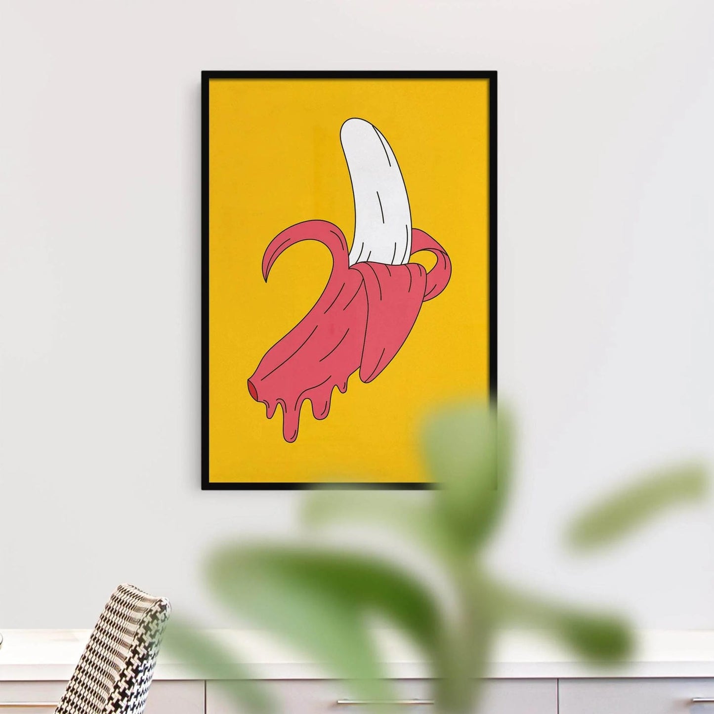 Banana Pop-Art Poster - HypeSheriff Europe