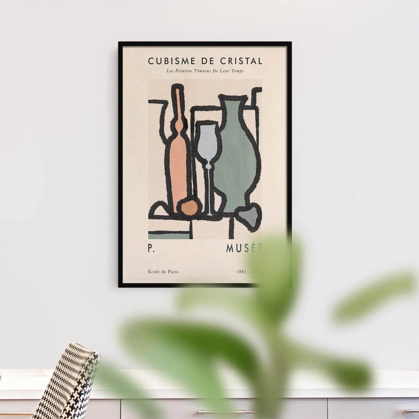 Vintage Cubism Poster - HypeSheriff Europe