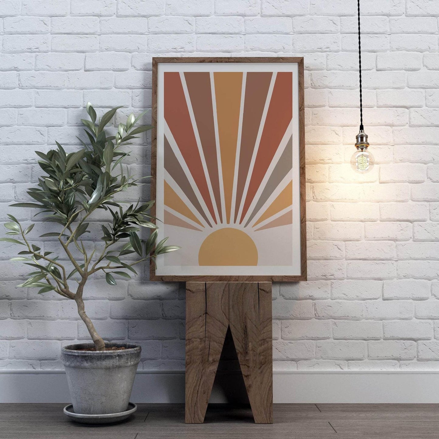 Sunset Drawing Poster - HypeSheriff Europe