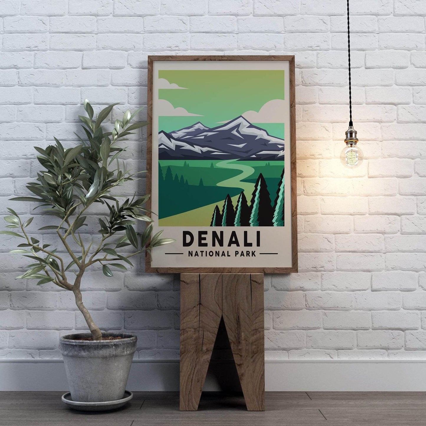 Denali National Park Poster - HypeSheriff Europe