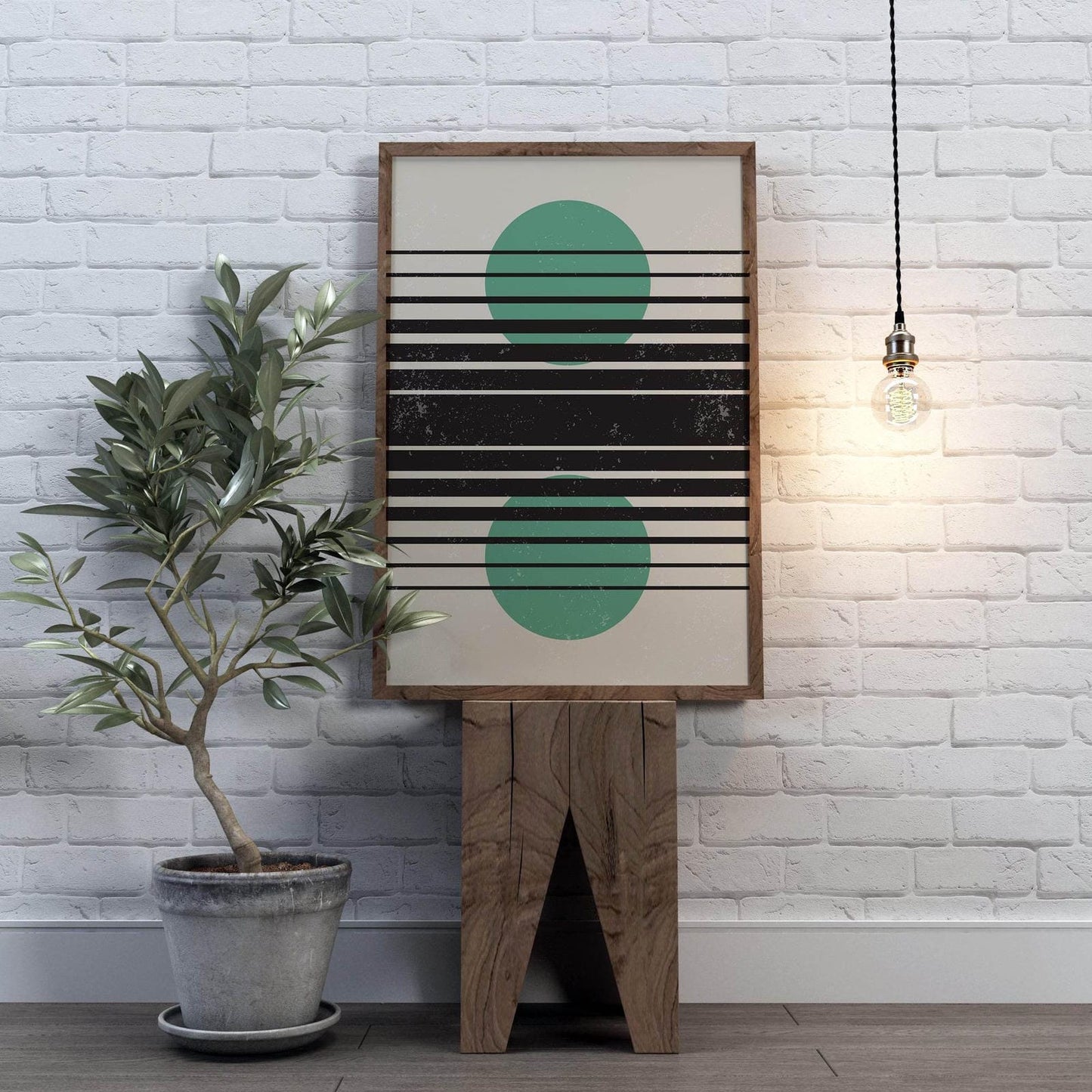 Contemporary Mid-Century Wall Art Print - HypeSheriff Europe