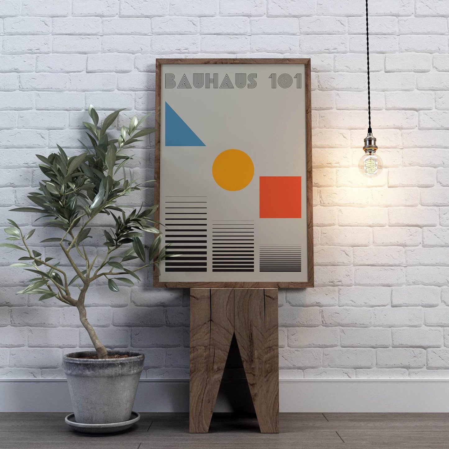 Bauhaus Retro Poster - HypeSheriff Europe