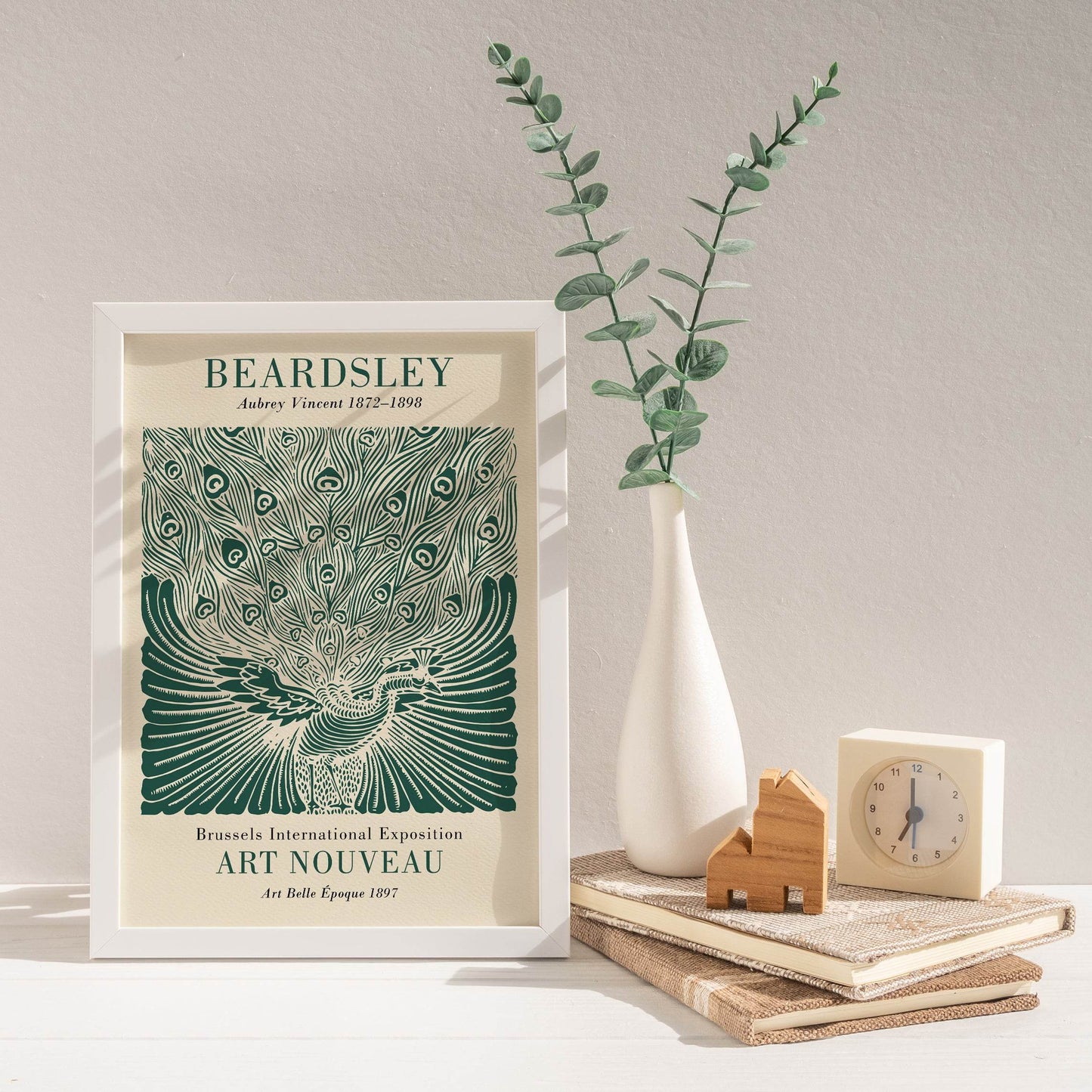 Secession Peacock Print - HypeSheriff Europe