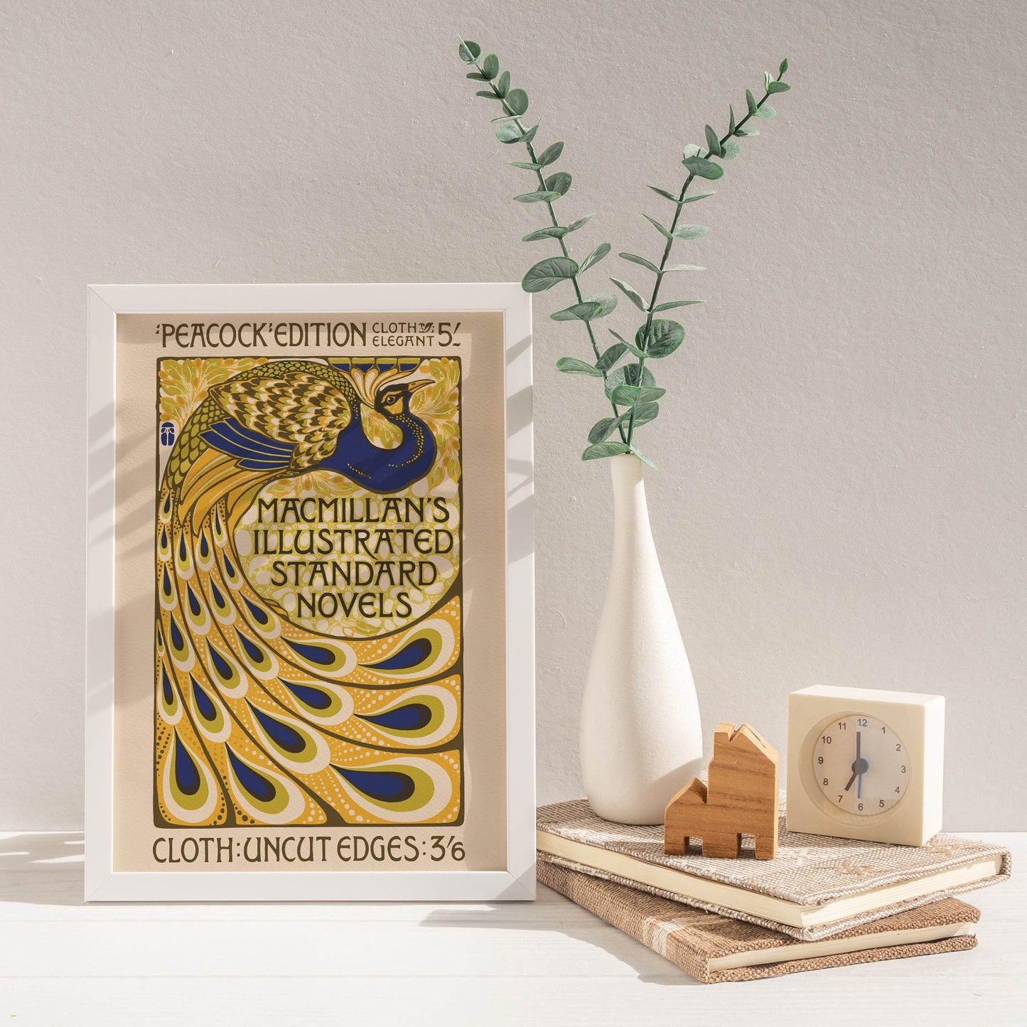 Art Nouveau Peacock Poster - HypeSheriff Europe