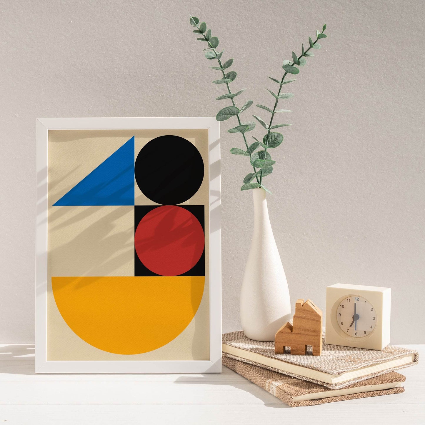 Minimalist Geometric Bauhaus Poster - HypeSheriff Europe