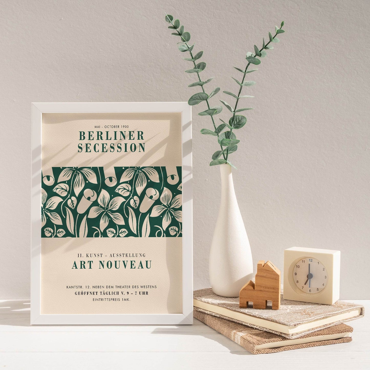 Floral Secession Poster - HypeSheriff Europe