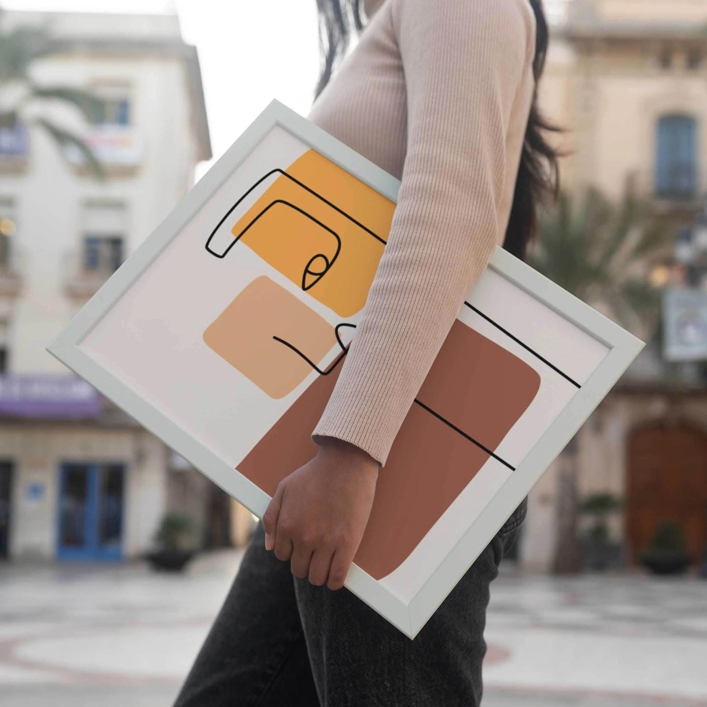 Set of 3 Cubism-Inspired Matching Prints - HypeSheriff Europe