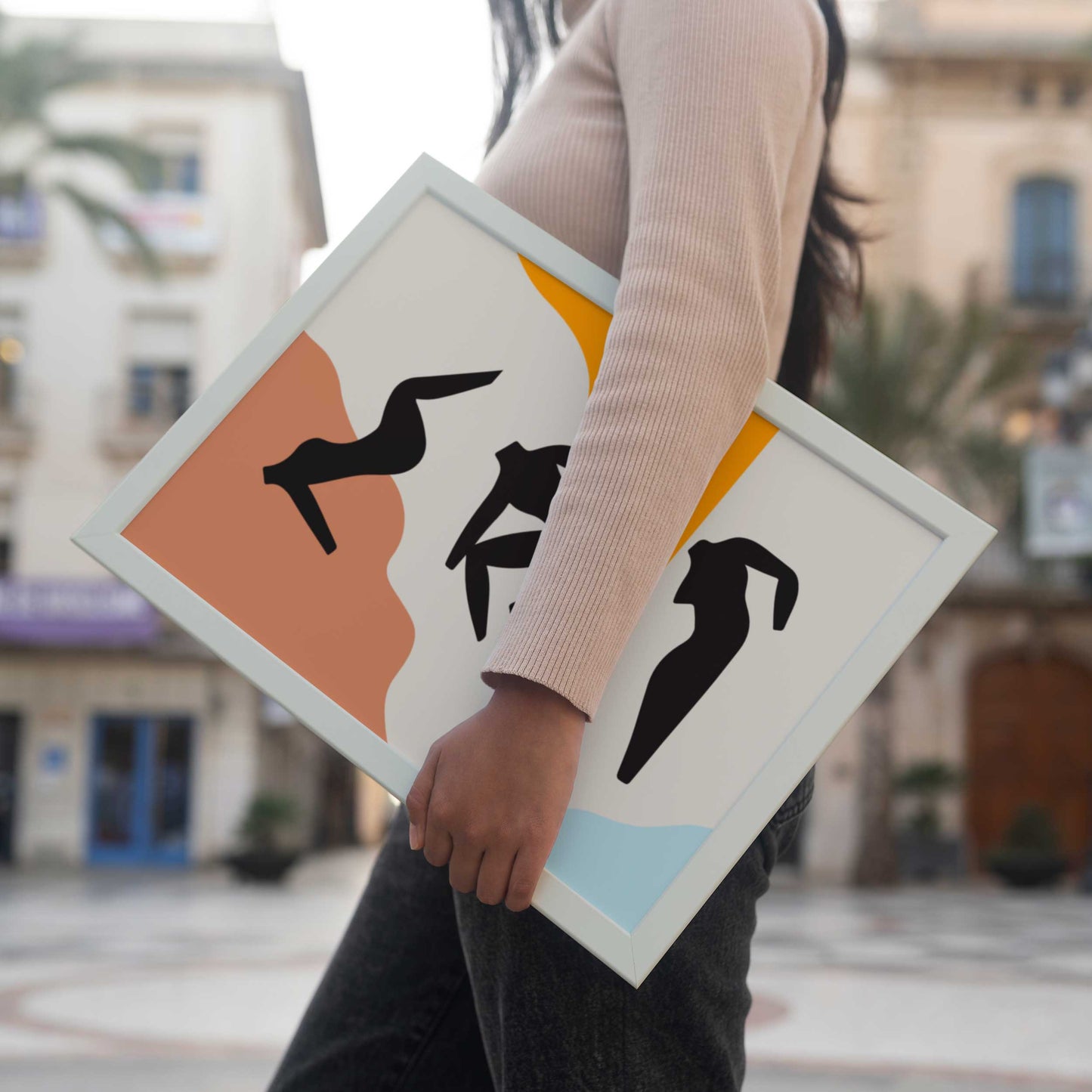 Set of 3 Matching Contemporary Art Prints