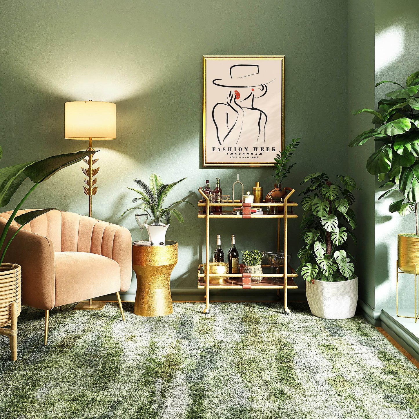 Vintage Fashion Show Print - HypeSheriff Europe