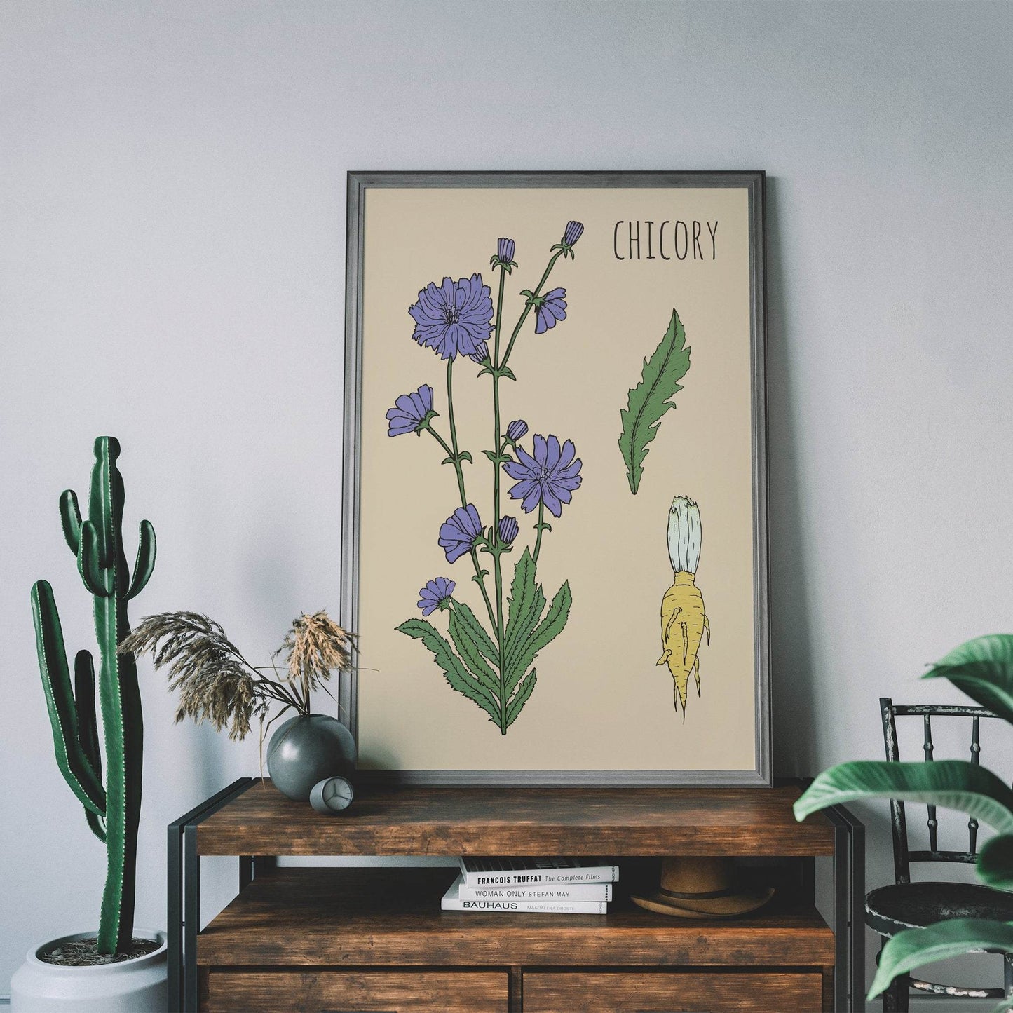 Chicory Botanical Poster - HypeSheriff Europe