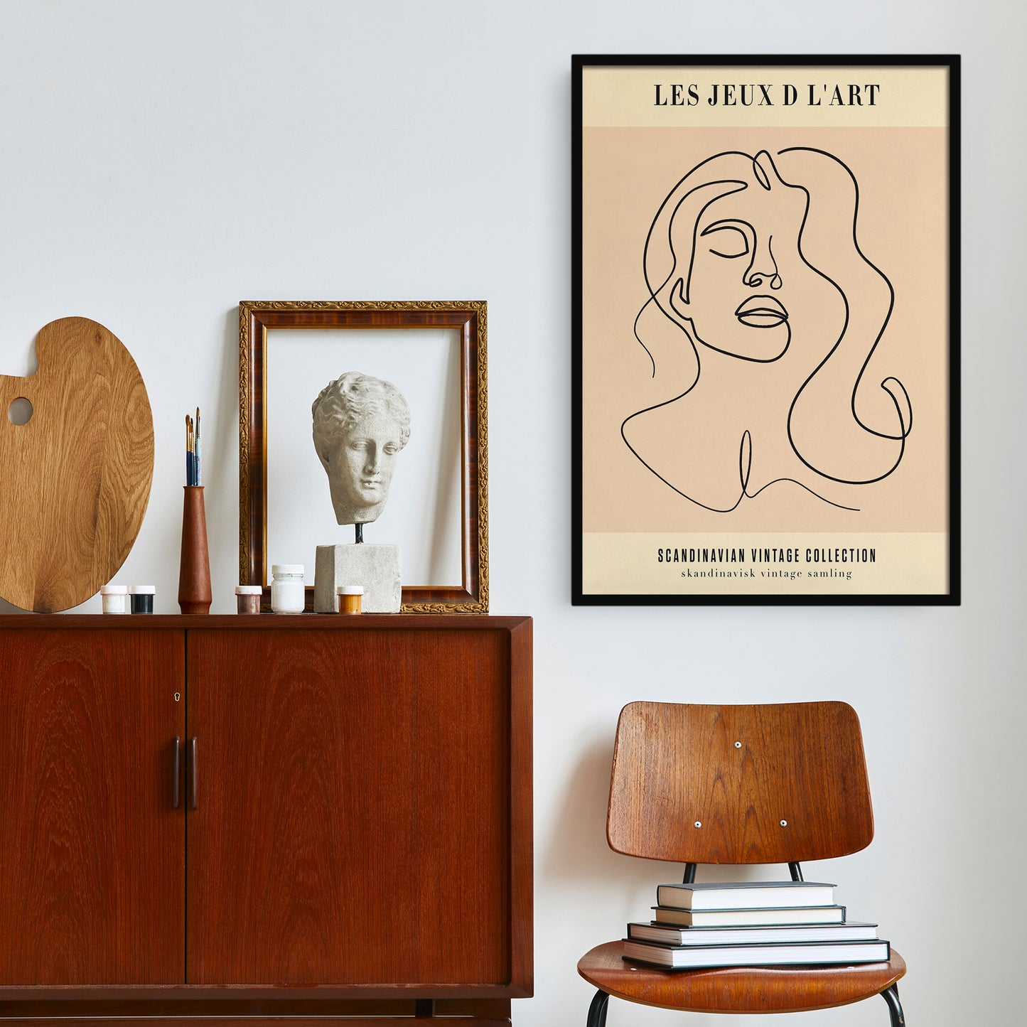 Scandinavian Vintage Collection Poster