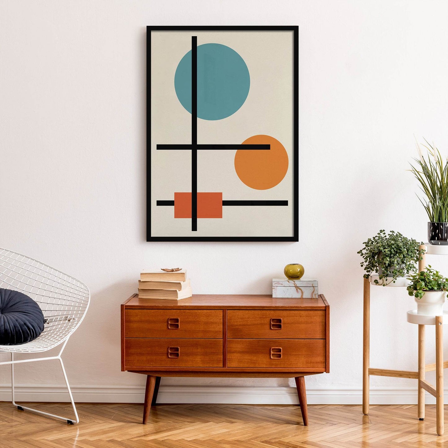 Geometric Bauhaus Abstract Print - HypeSheriff Europe