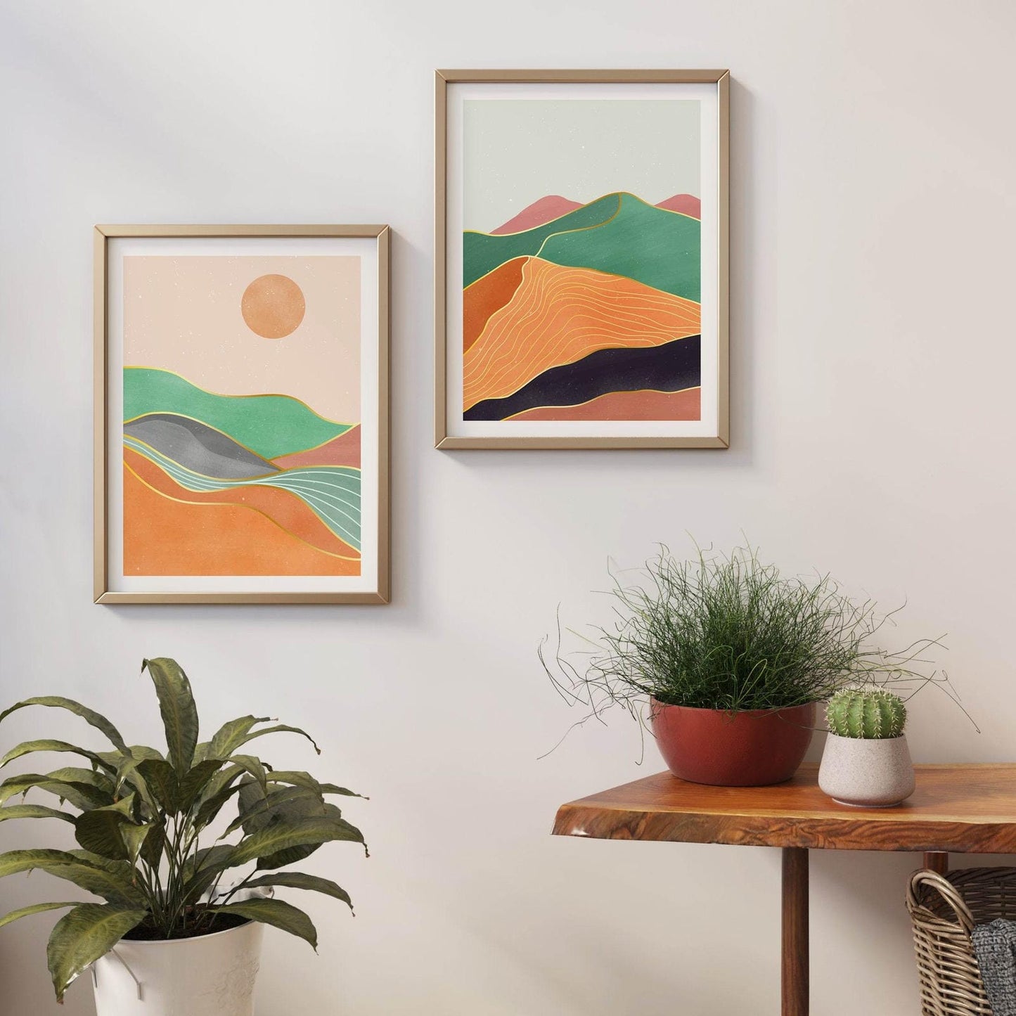 Set of 2 Minimalist Scandinavian Prints - HypeSheriff Europe