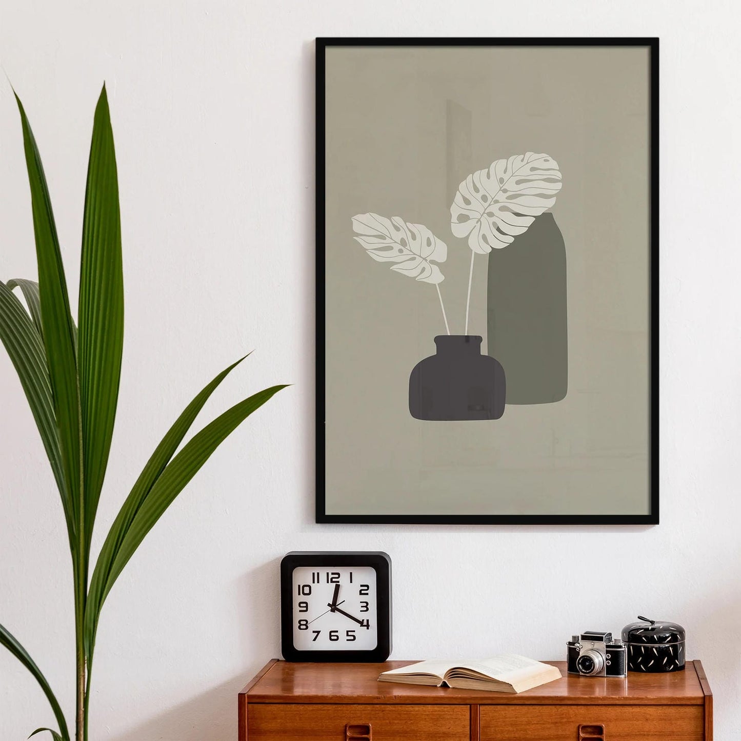 Set of 3 Minimalist Floral Prints