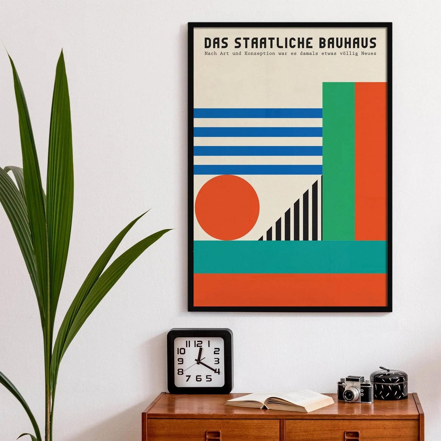 Bauhaus School geometric poster - HypeSheriff Europe