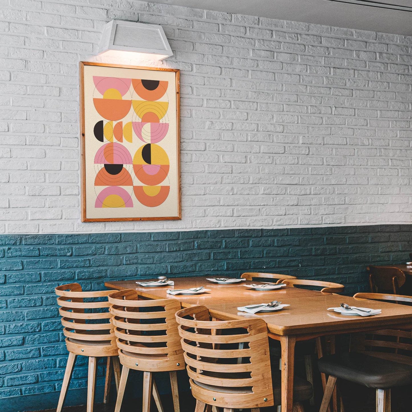 Bauhaus Inspired Abstract Art Print - HypeSheriff Europe