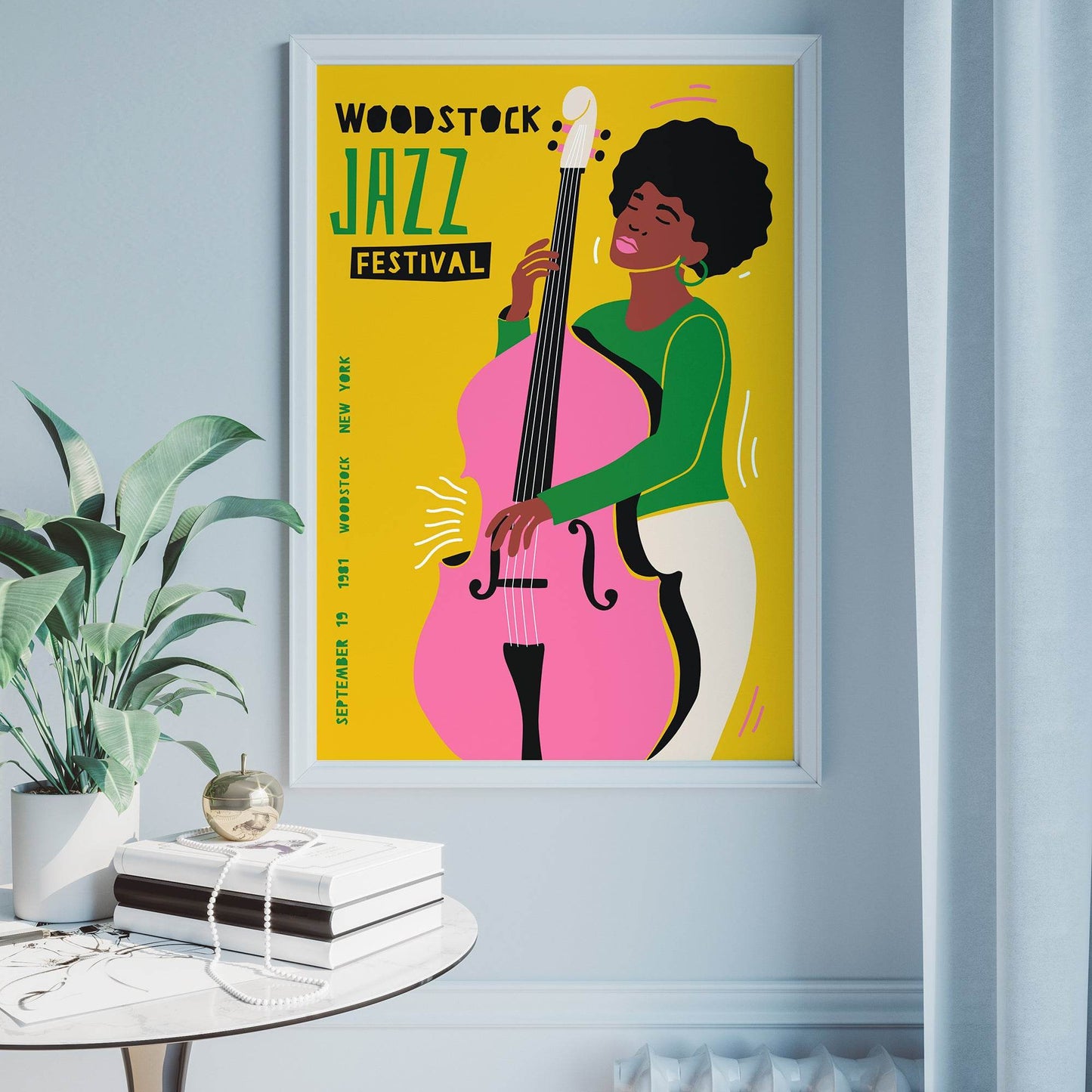 Woodstock Jazz Festival Poster - HypeSheriff Europe