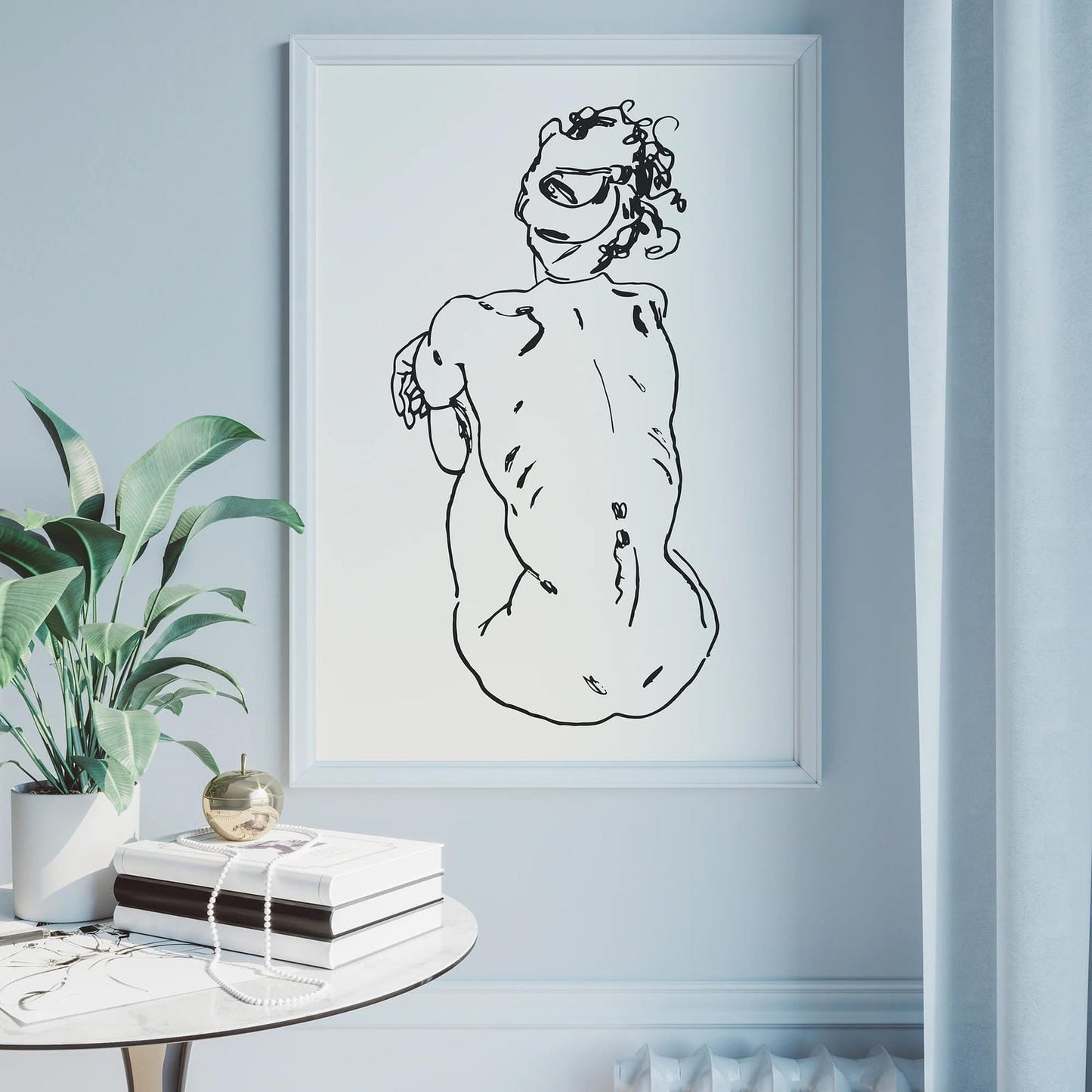 Egon Schiele Lonely Poster