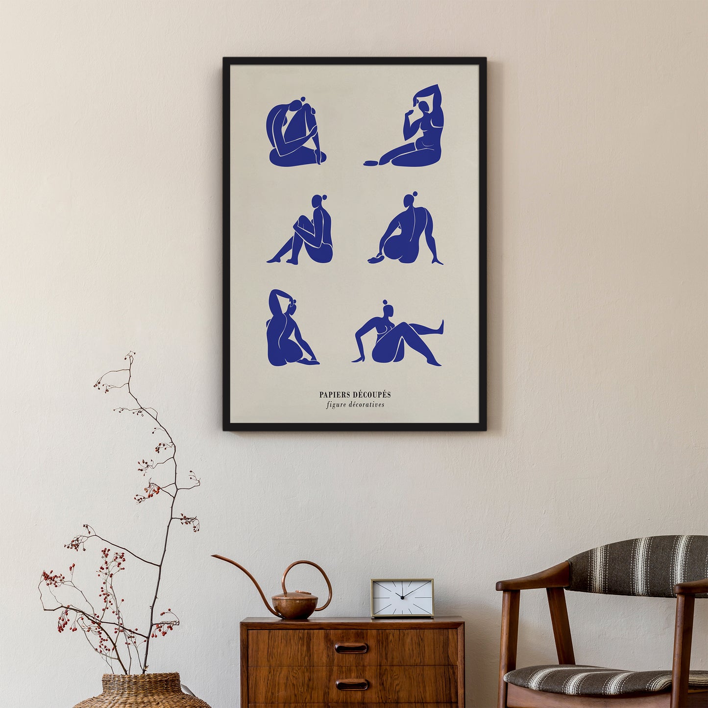 Blue Women Poster