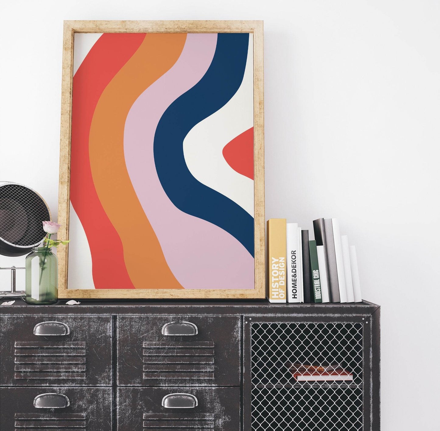 Abstract Waves Print - HypeSheriff Europe