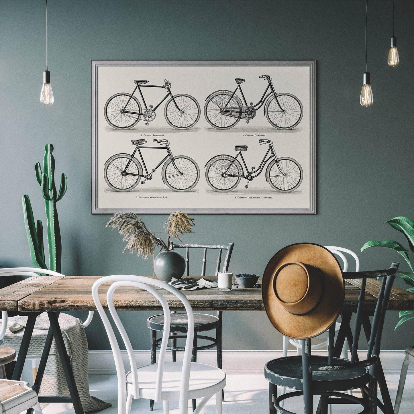 Vintage Bicycles Poster - HypeSheriff Europe