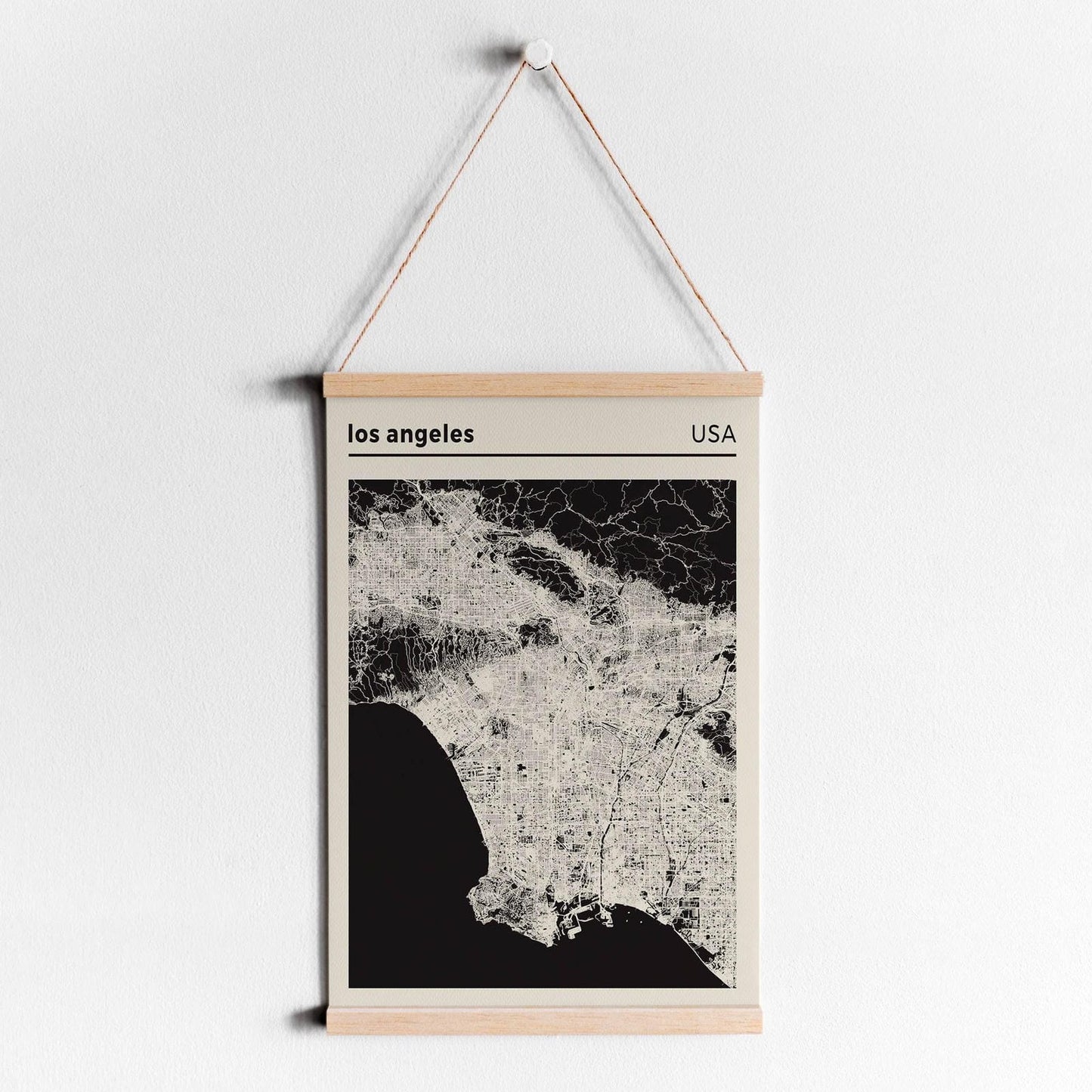 Los Angeles Map Poster - HypeSheriff Europe