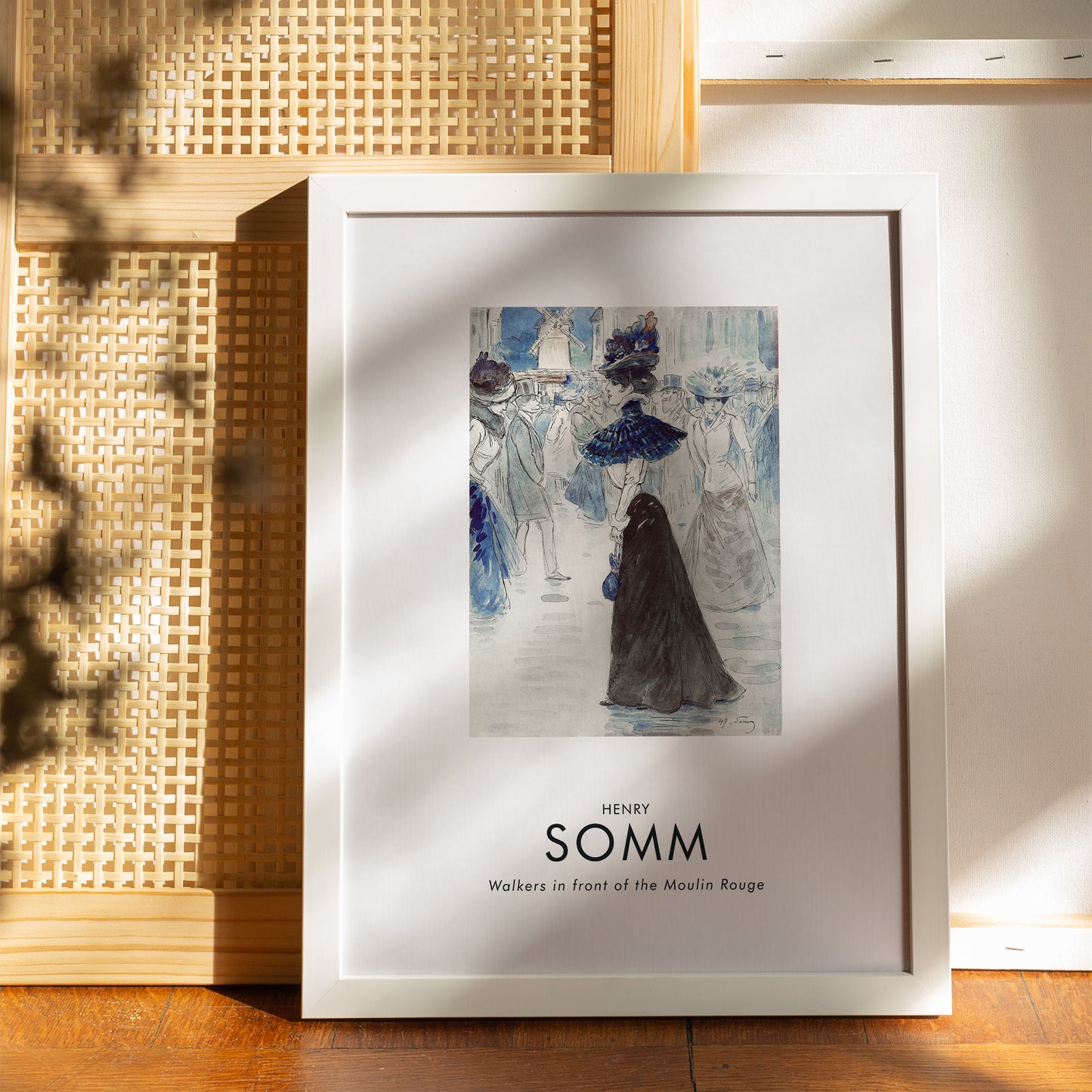 Henry Somm, Parisian Woman Poster