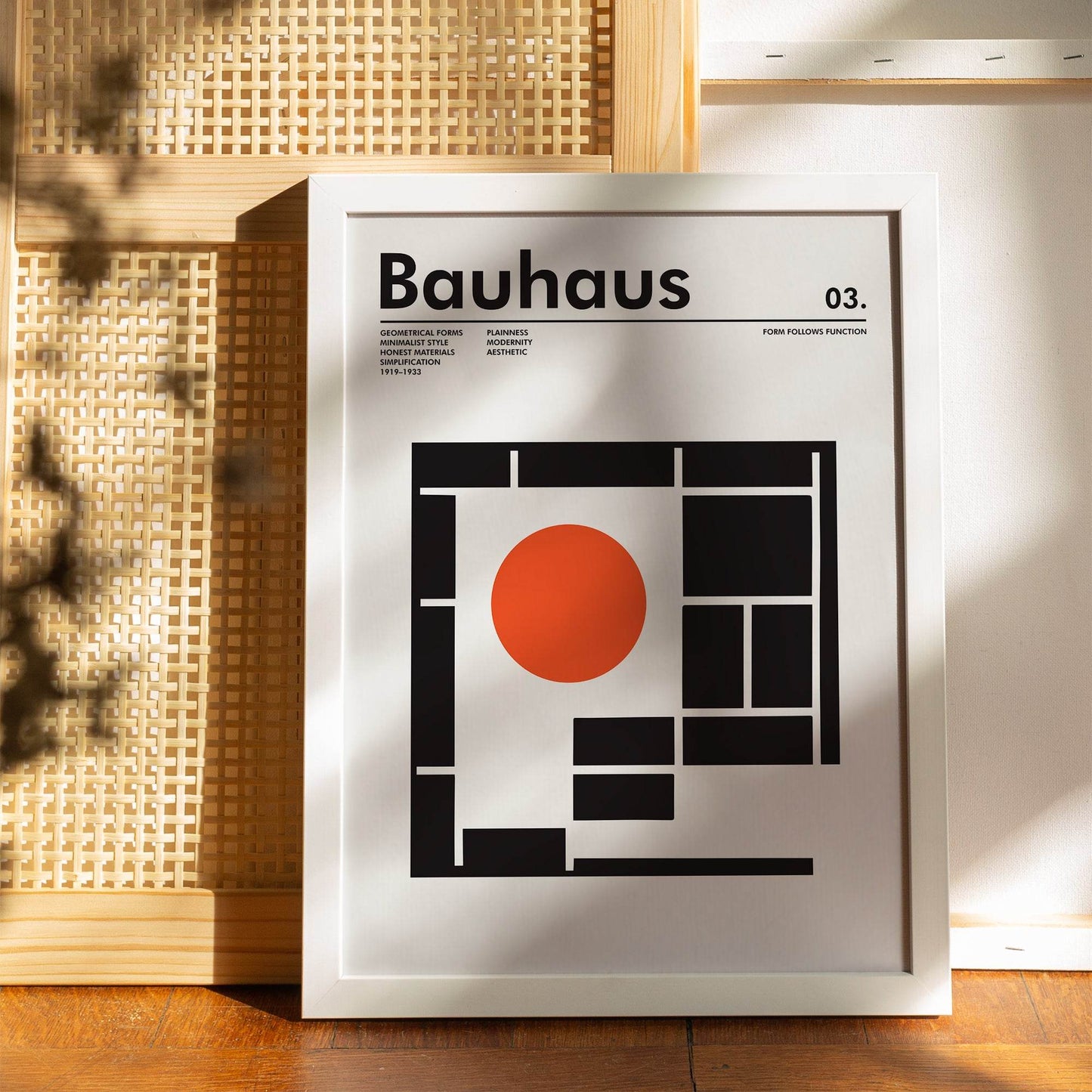 Geometric Bauhaus Poster Print - HypeSheriff Europe