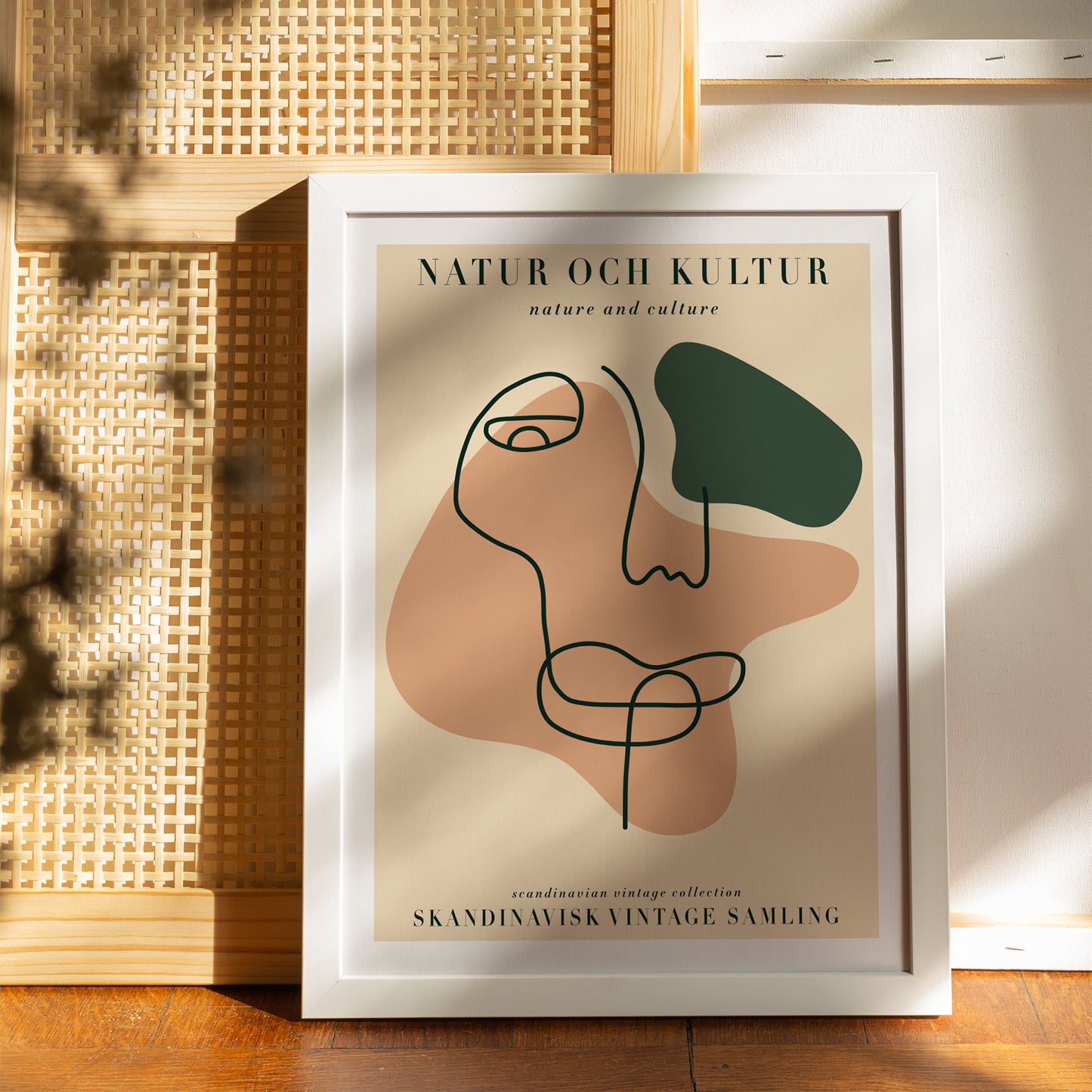 Nature and Culture - Scandinavian Poster