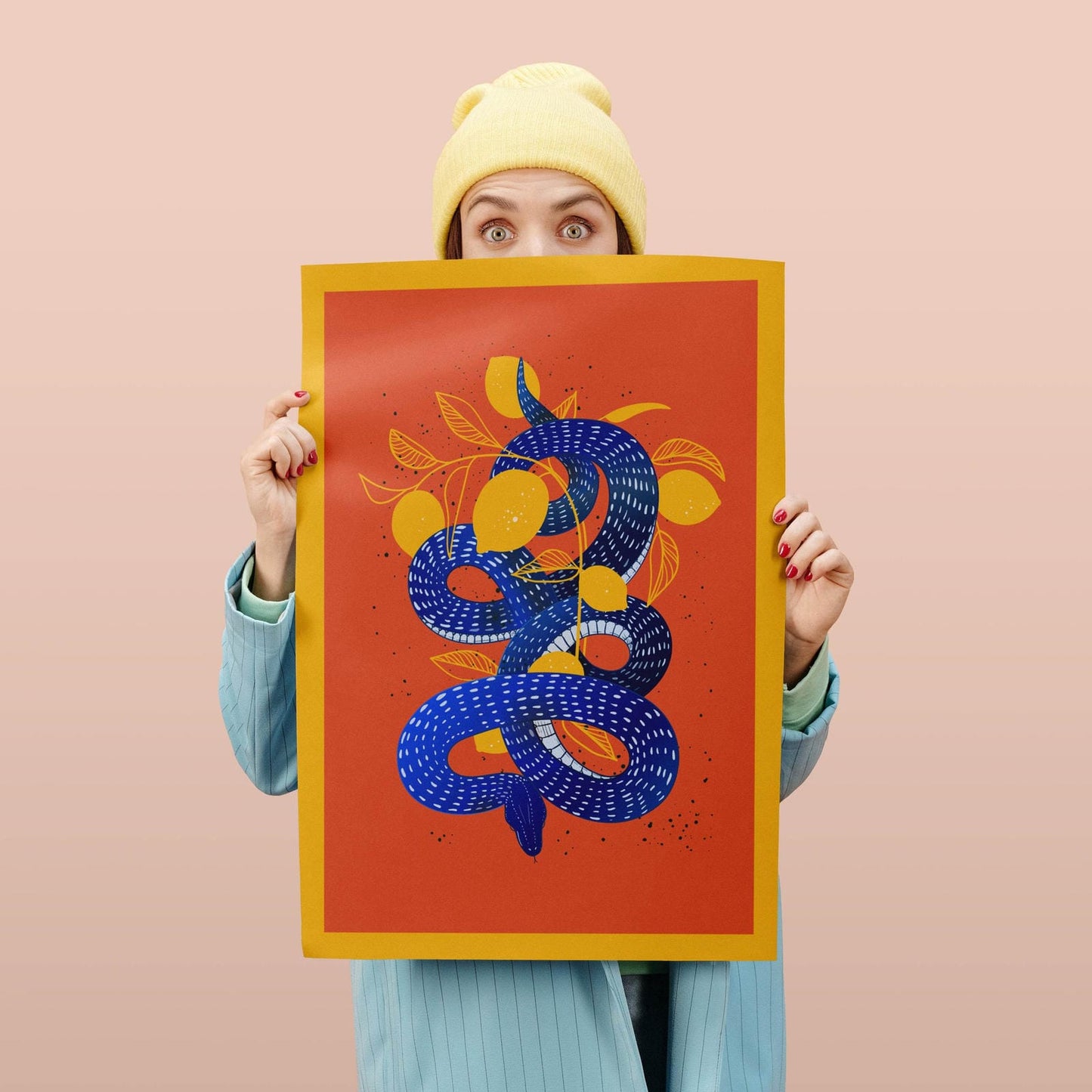 Serpent Snake Giclee Art Print - HypeSheriff Europe