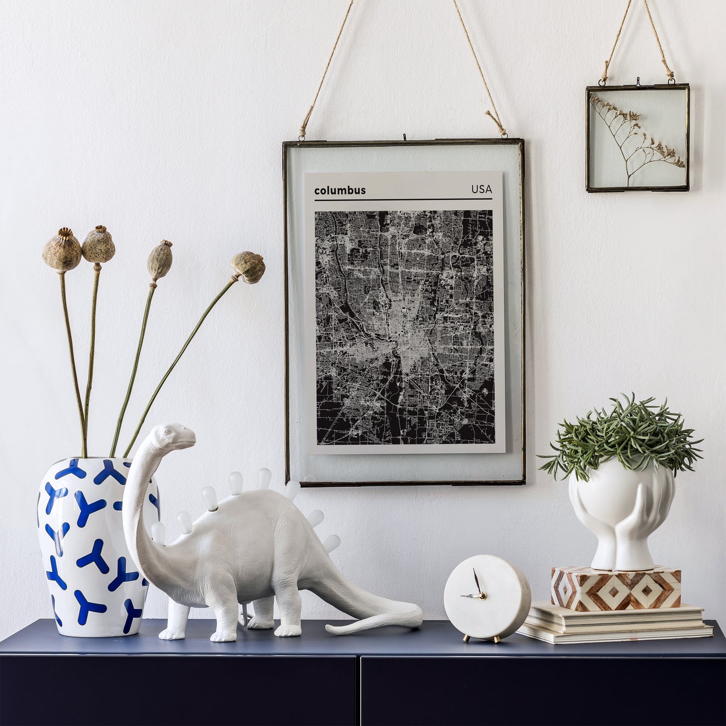 Columbus, USA Map Poster