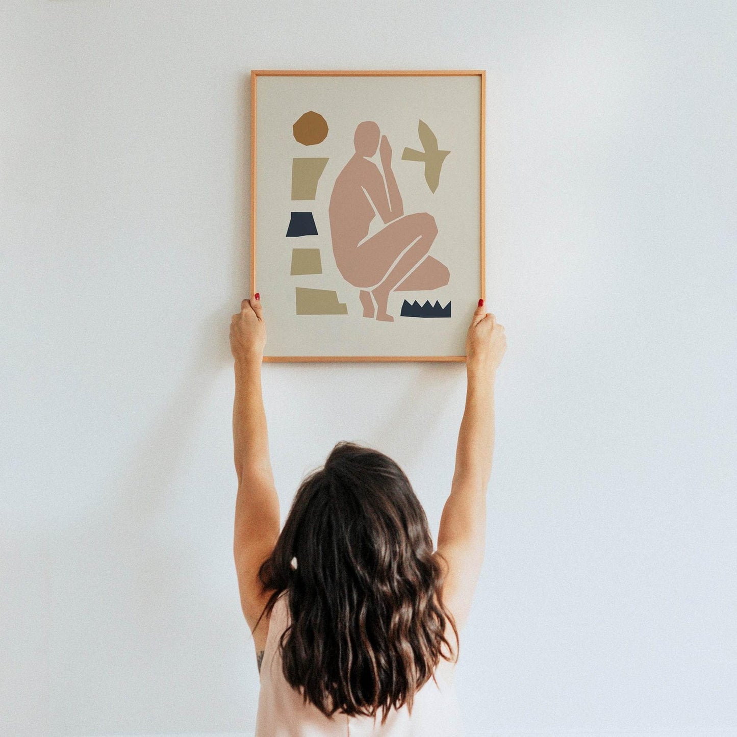 Sitting Woman Poster - HypeSheriff Europe