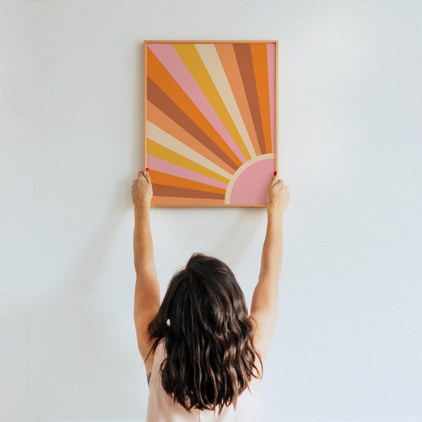 80s Chocolate Sunset Poster - HypeSheriff Europe