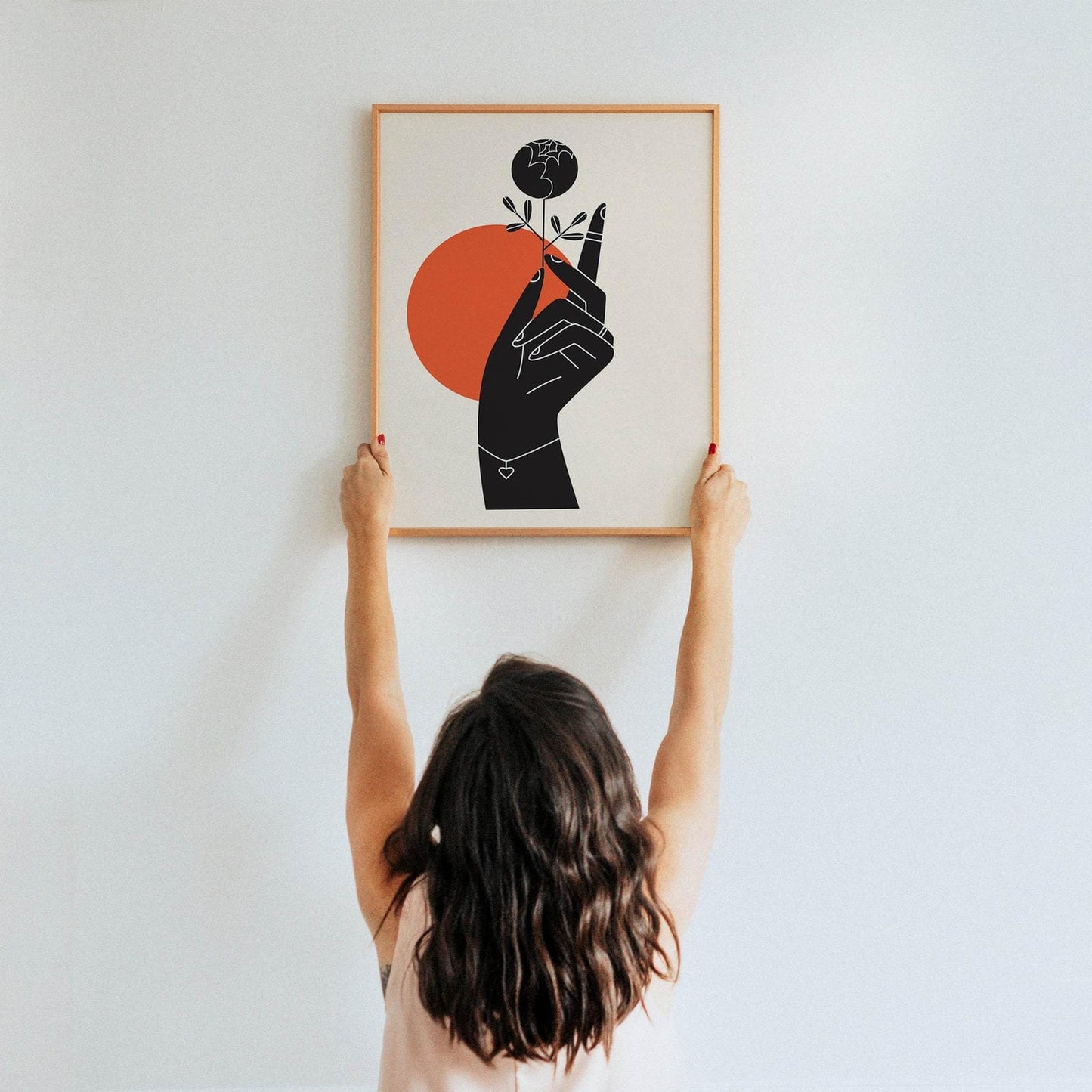 Wellbeing Folk Illustration Print - HypeSheriff Europe