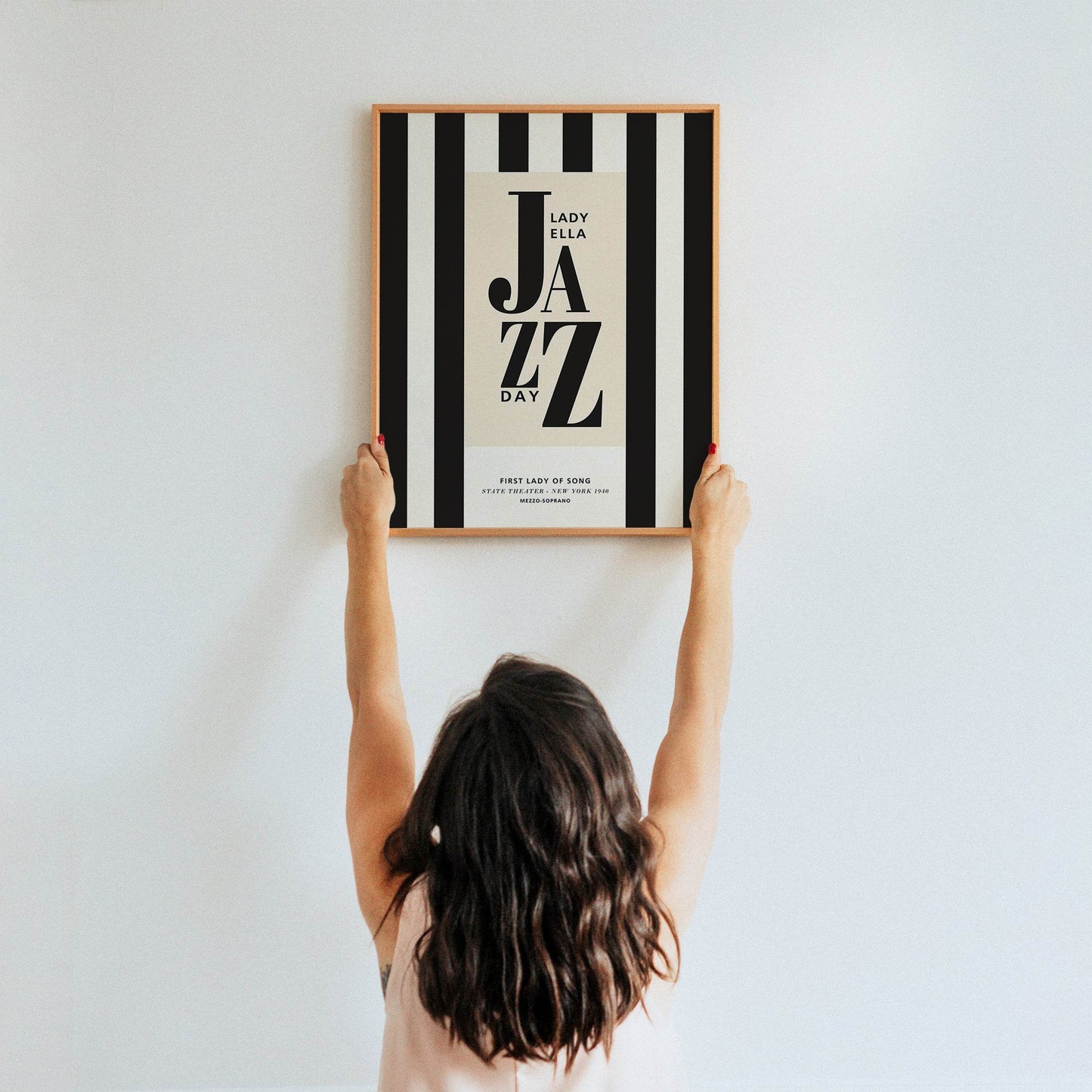 E. Fitzgerald Inspired Jazz Poster - HypeSheriff Europe