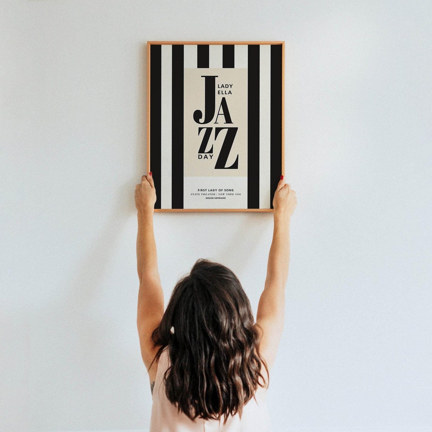 E. Fitzgerald Inspired Jazz Poster - HypeSheriff Europe