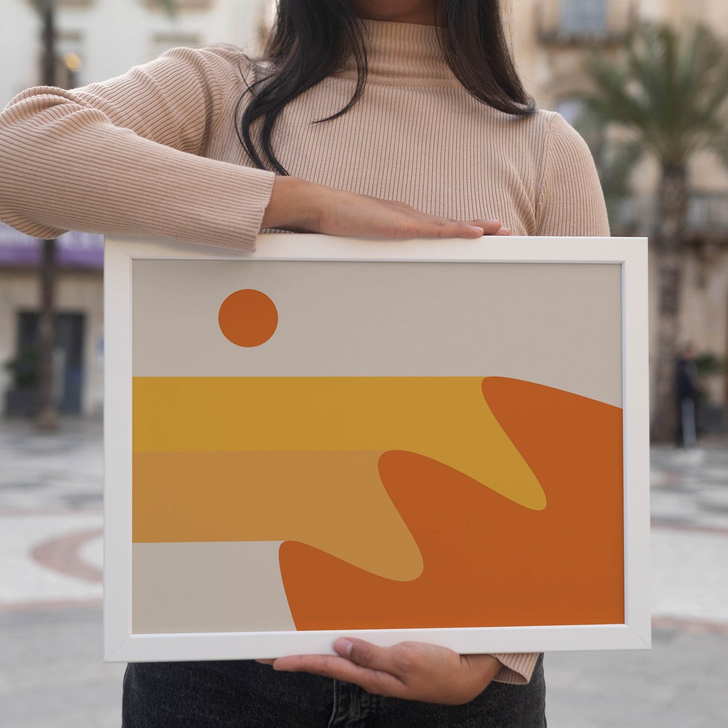 Modern Sunset Poster - HypeSheriff Europe