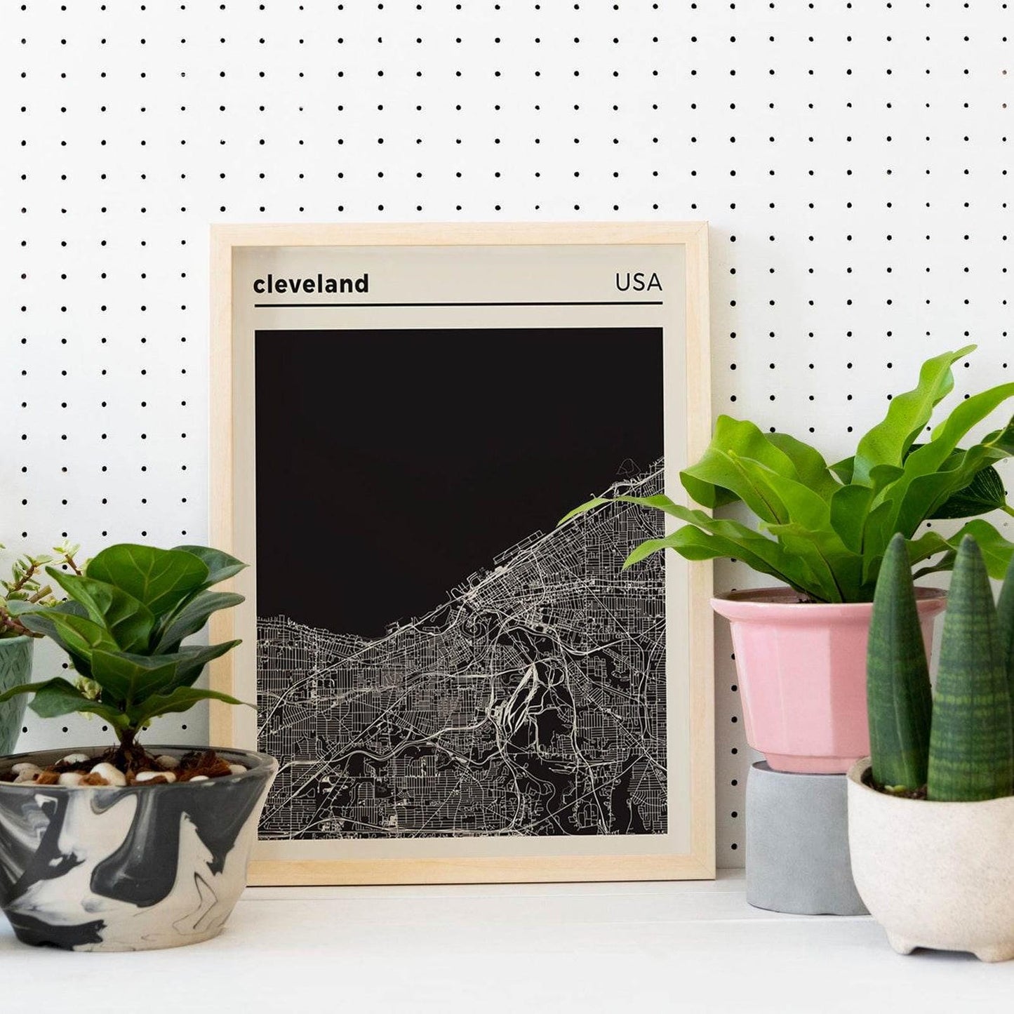 Cleveland Map Poster - HypeSheriff Europe